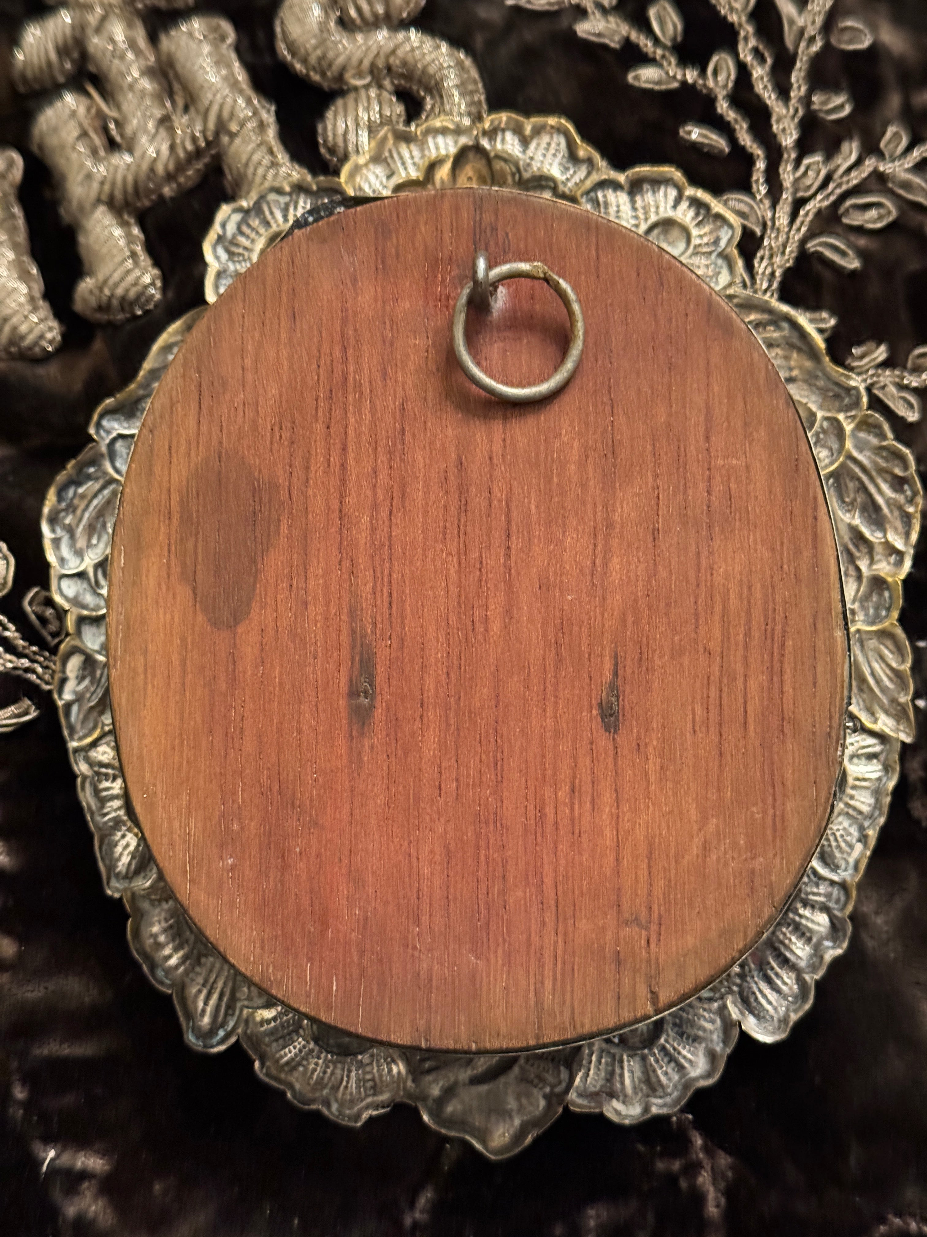 Antique Silvered Baroque Reliquary from Spain