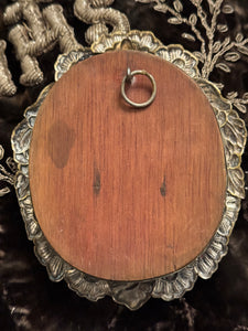 Antique Silvered Baroque Reliquary from Spain
