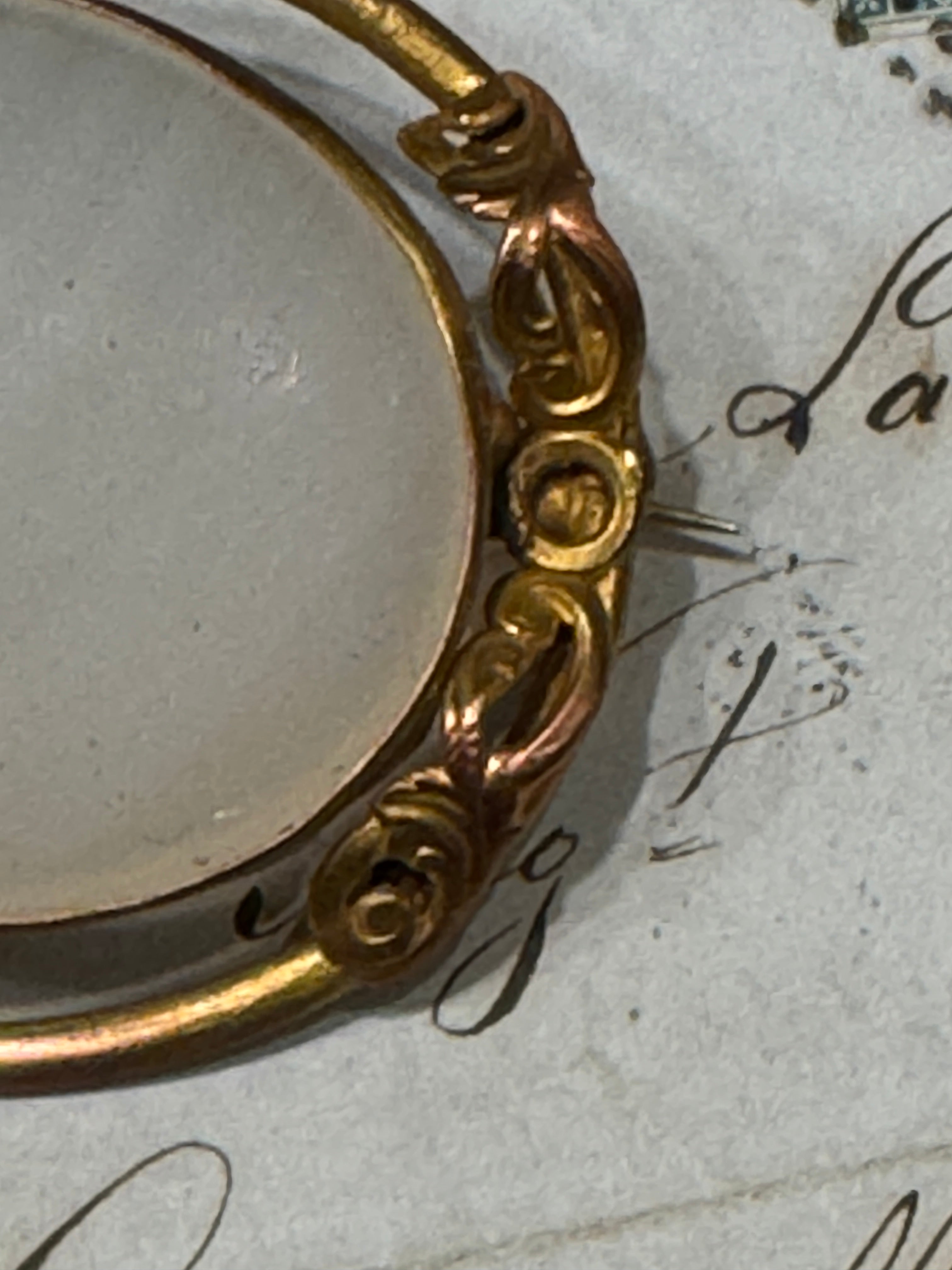 Antique Victorian Rolled Gold Agate Brooch