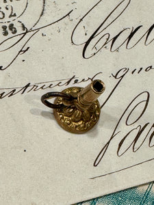 Superb Rolled Gold Bird Fob/Seal/Pendant