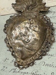 Original Early 1800s Antique Italian ExVoto