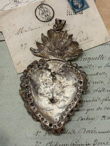 Original Early 1800s Antique Italian ExVoto