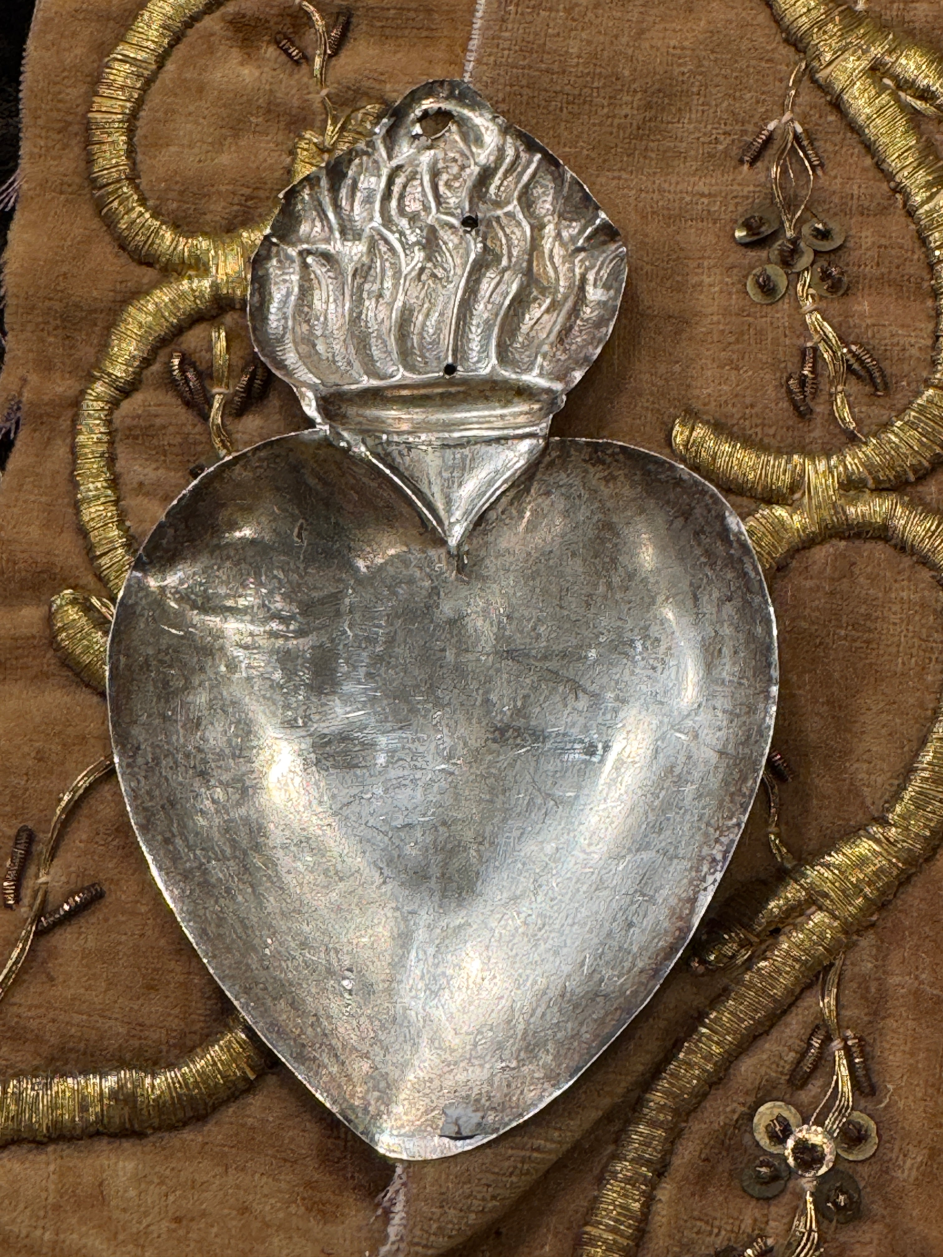 Superb Original Early 1800s Antique Italian ExVoto