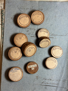 Antique (early 1900s) Italian Pharmacy or Apothecary Pill or Medicine Box