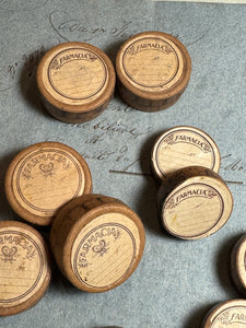 Antique (early 1900s) Italian Pharmacy or Apothecary Pill or Medicine Box