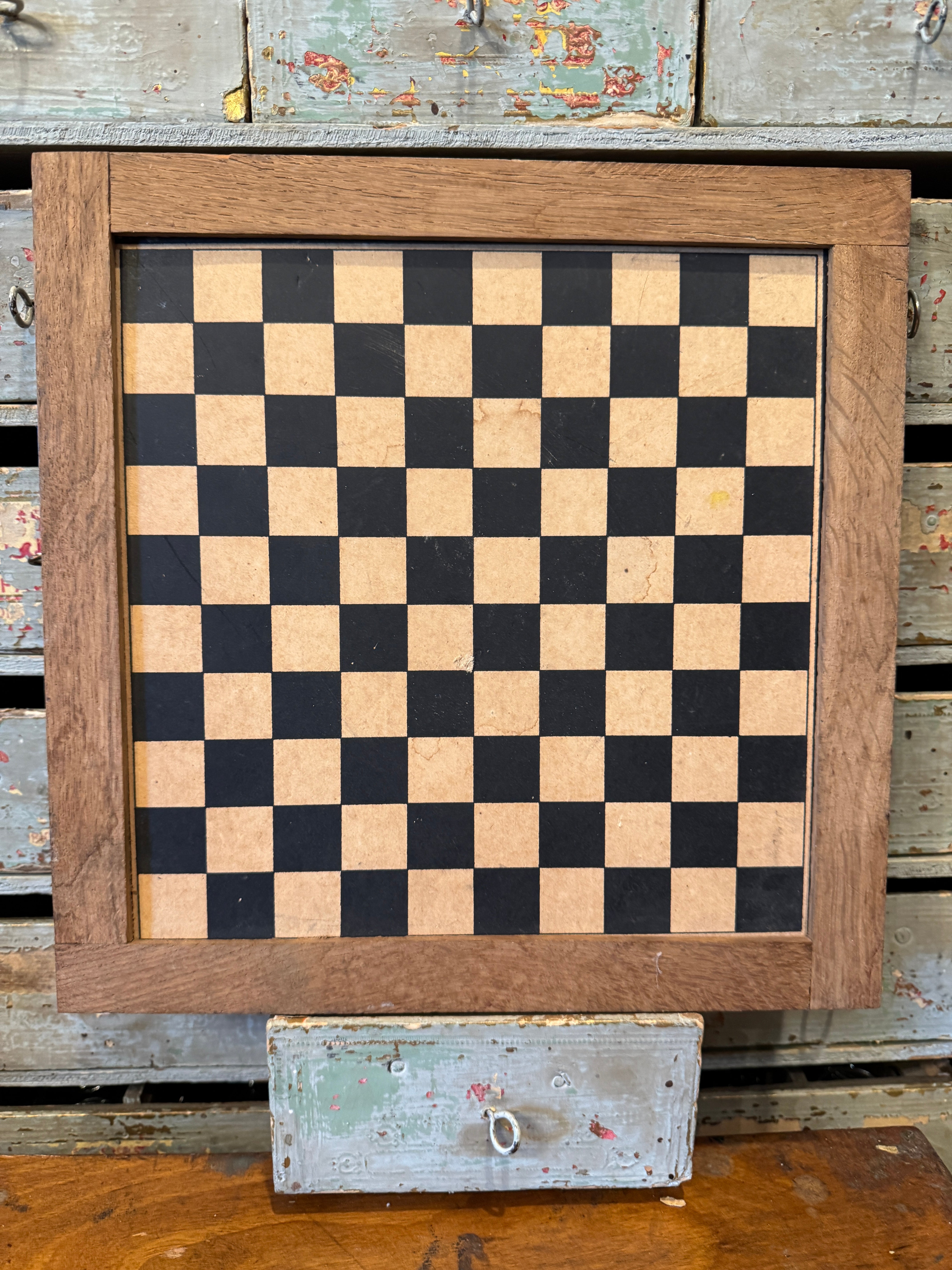 Vintage French Jeu de l'Oie Game Board - The Game Of Goose