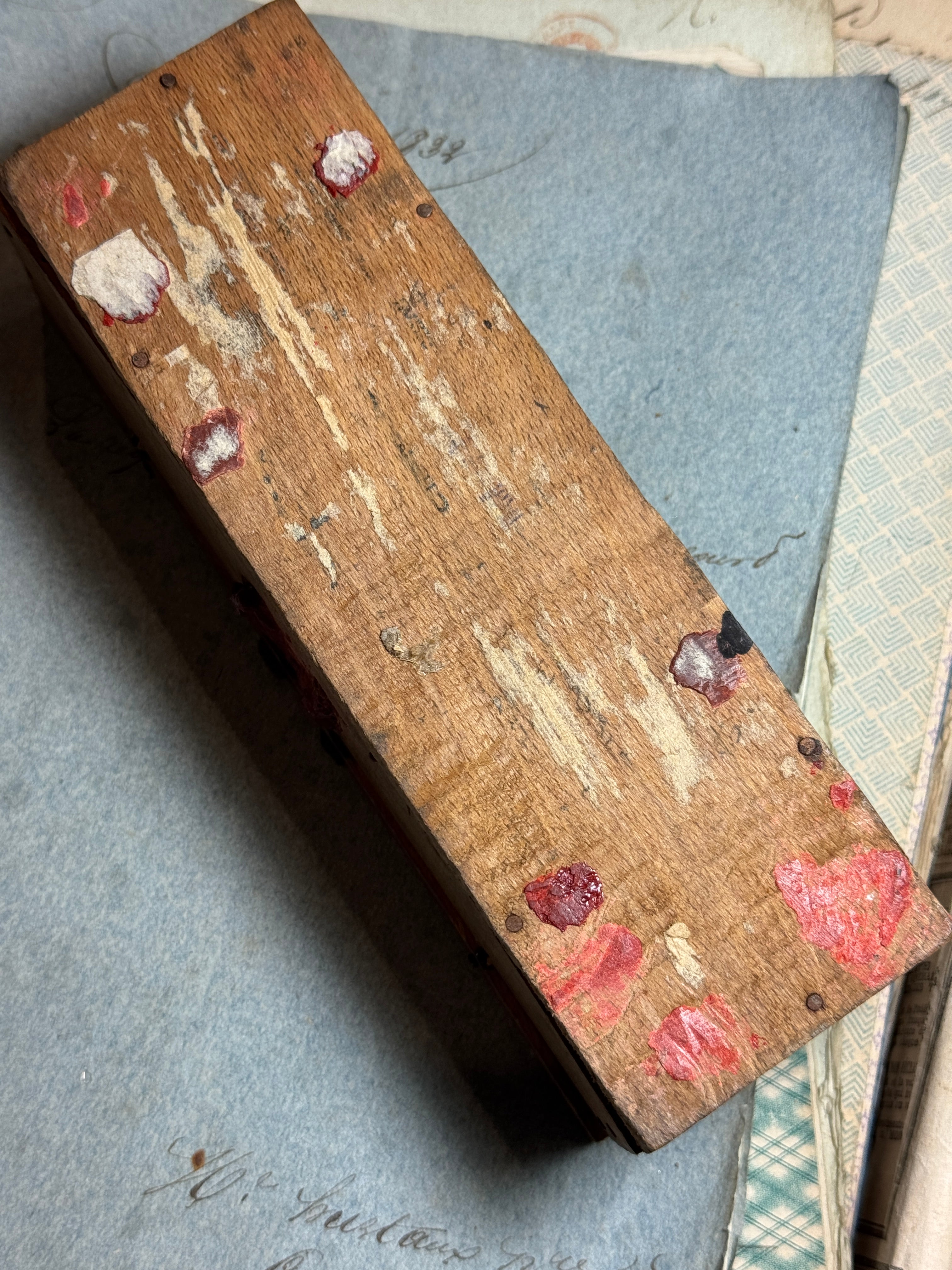 Antique French Watch/Jewelry Makers Box