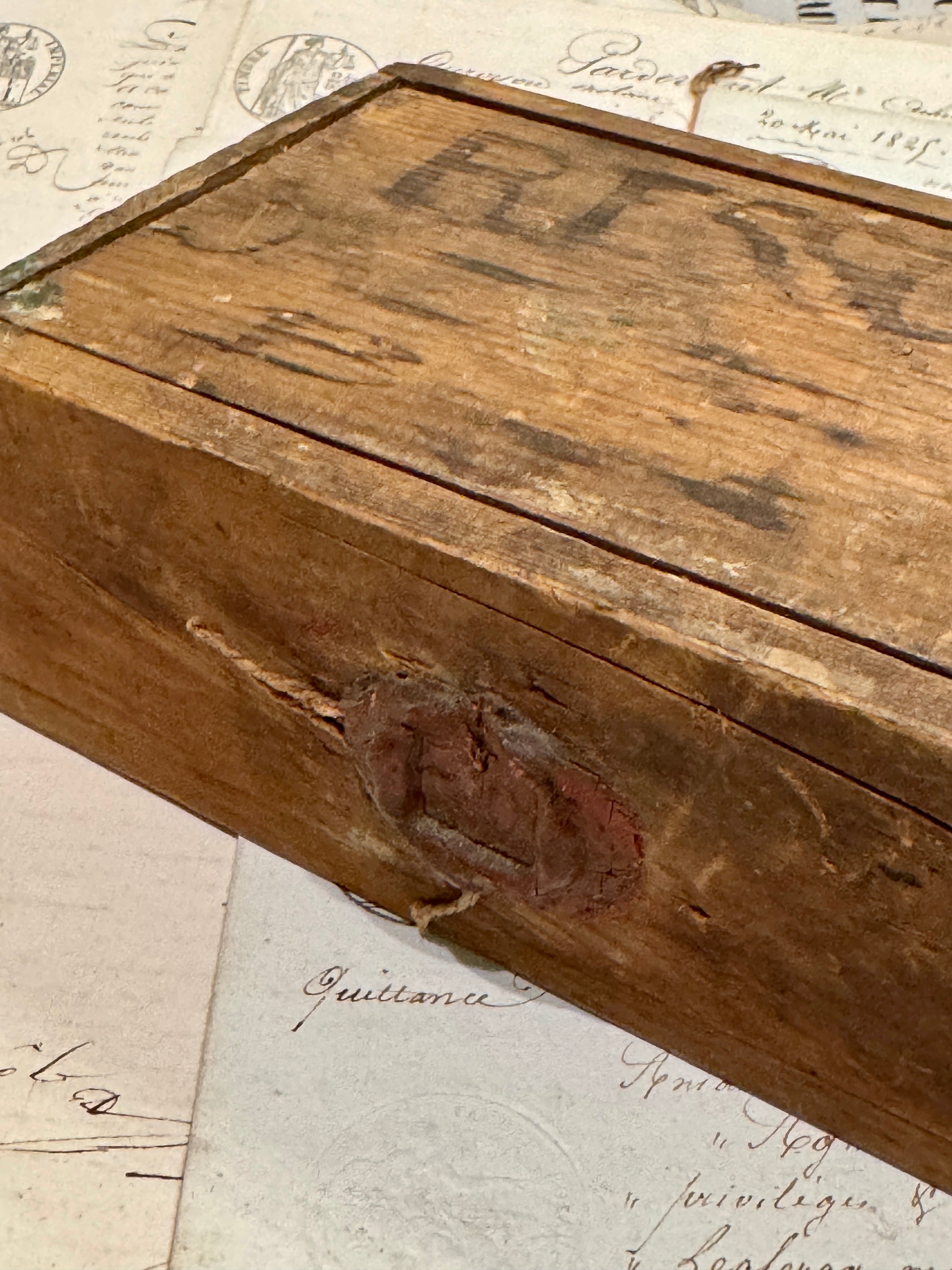 Antique French Watch/Jewelry Makers Box