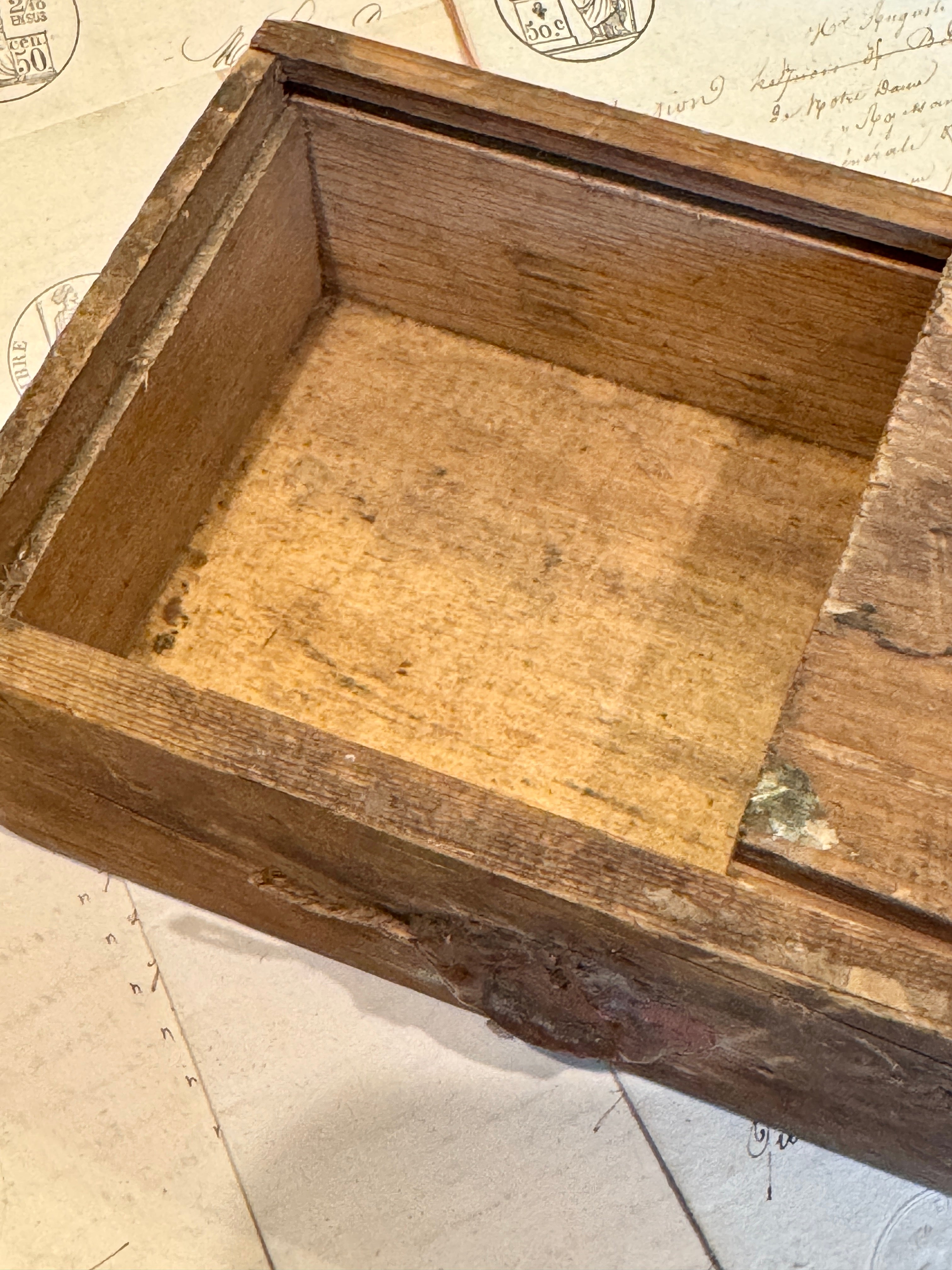 Antique French Watch/Jewelry Makers Box