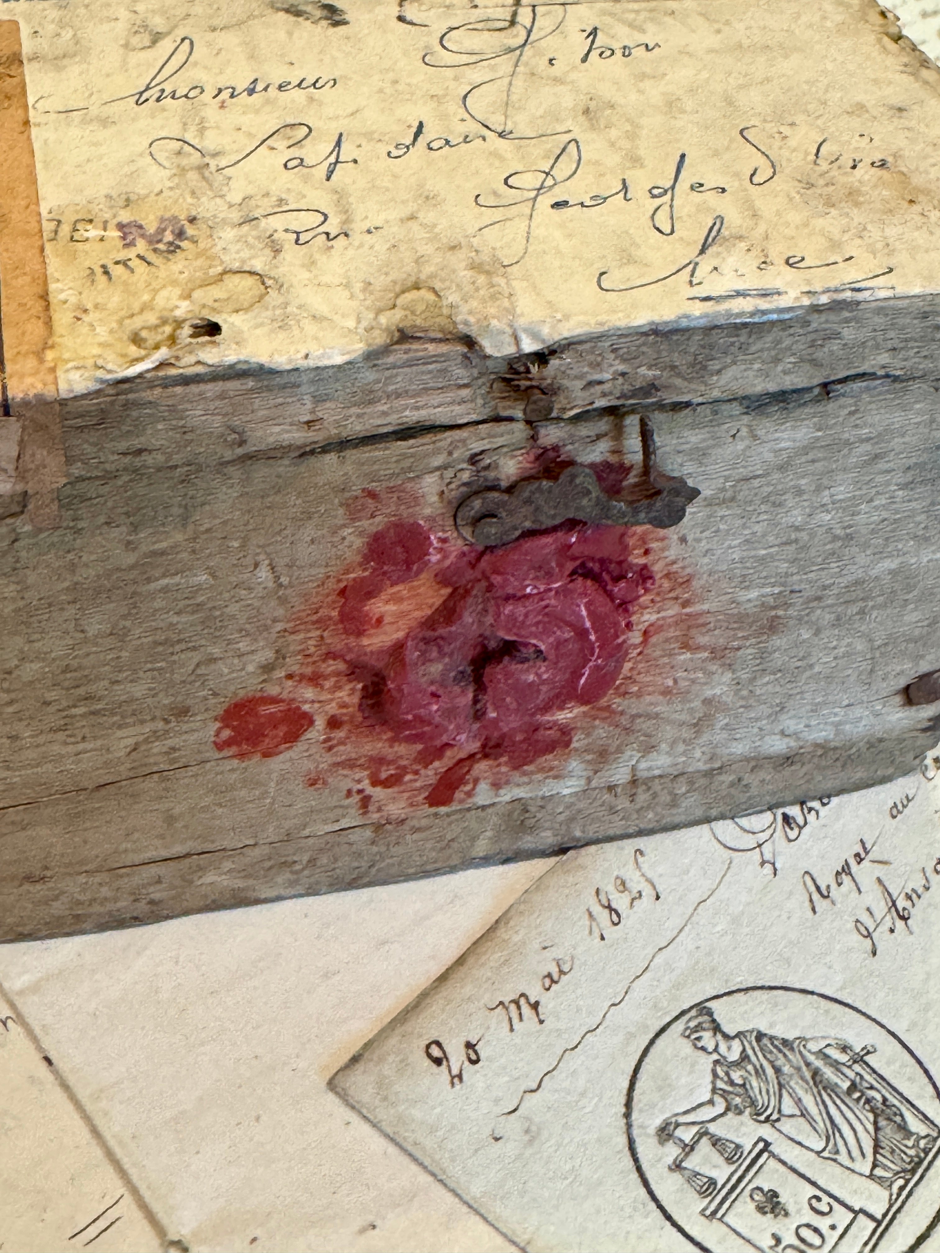 Vintage French Watch/Jewelry Makers Box