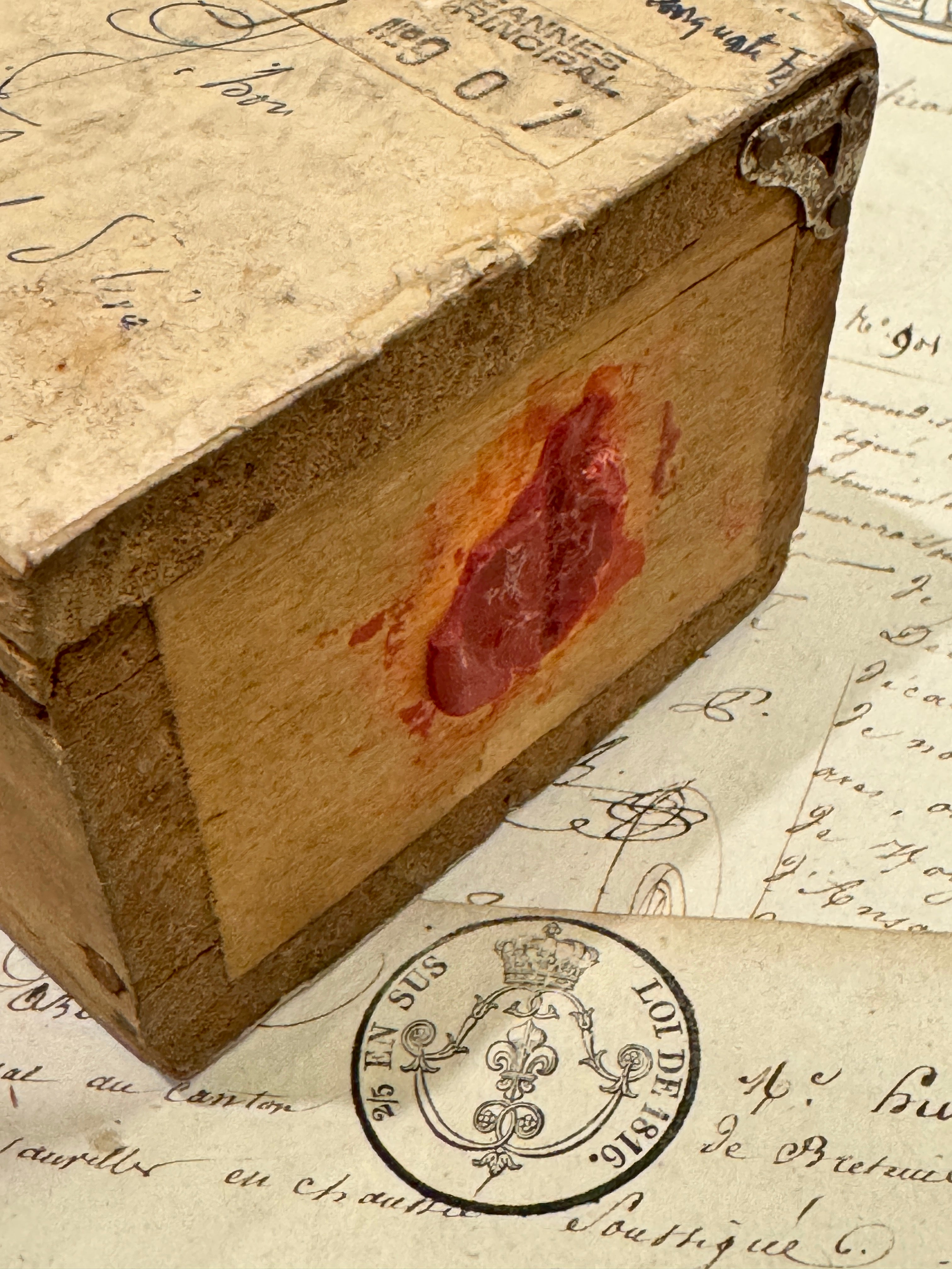 Vintage French Watch/Jewelry Makers Box