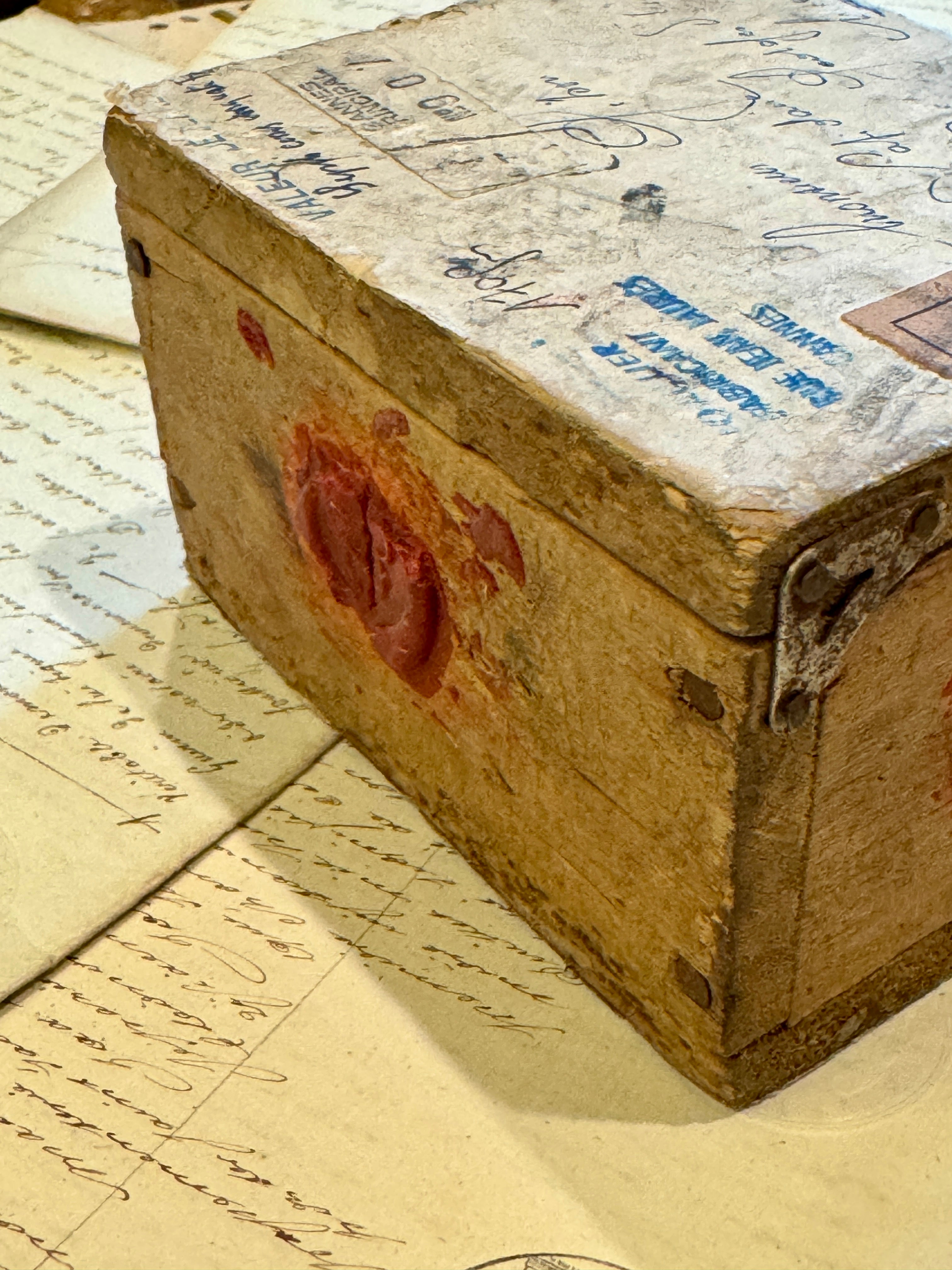 Vintage French Watch/Jewelry Makers Box