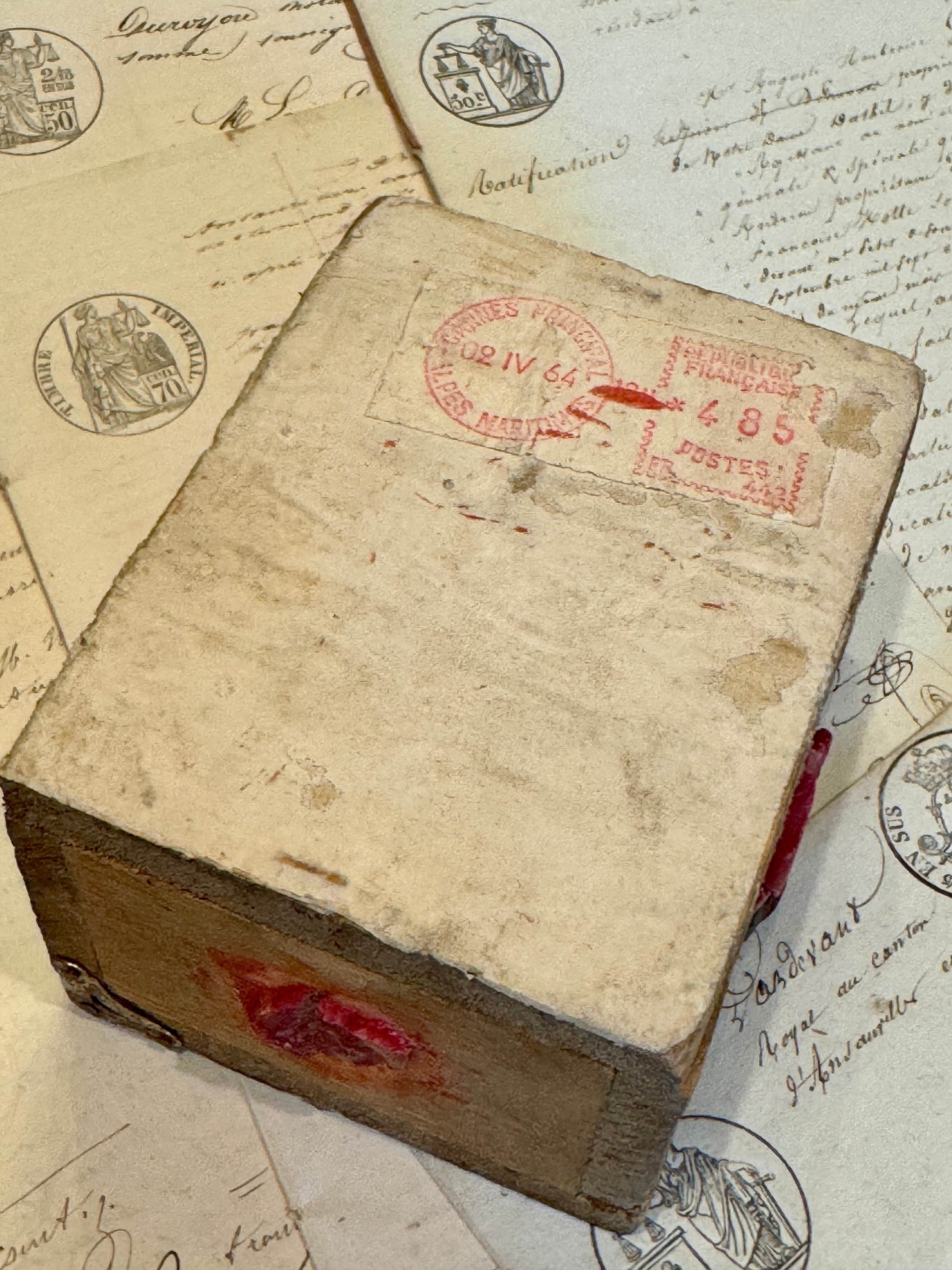 Vintage French Watch/Jewelry Makers Box