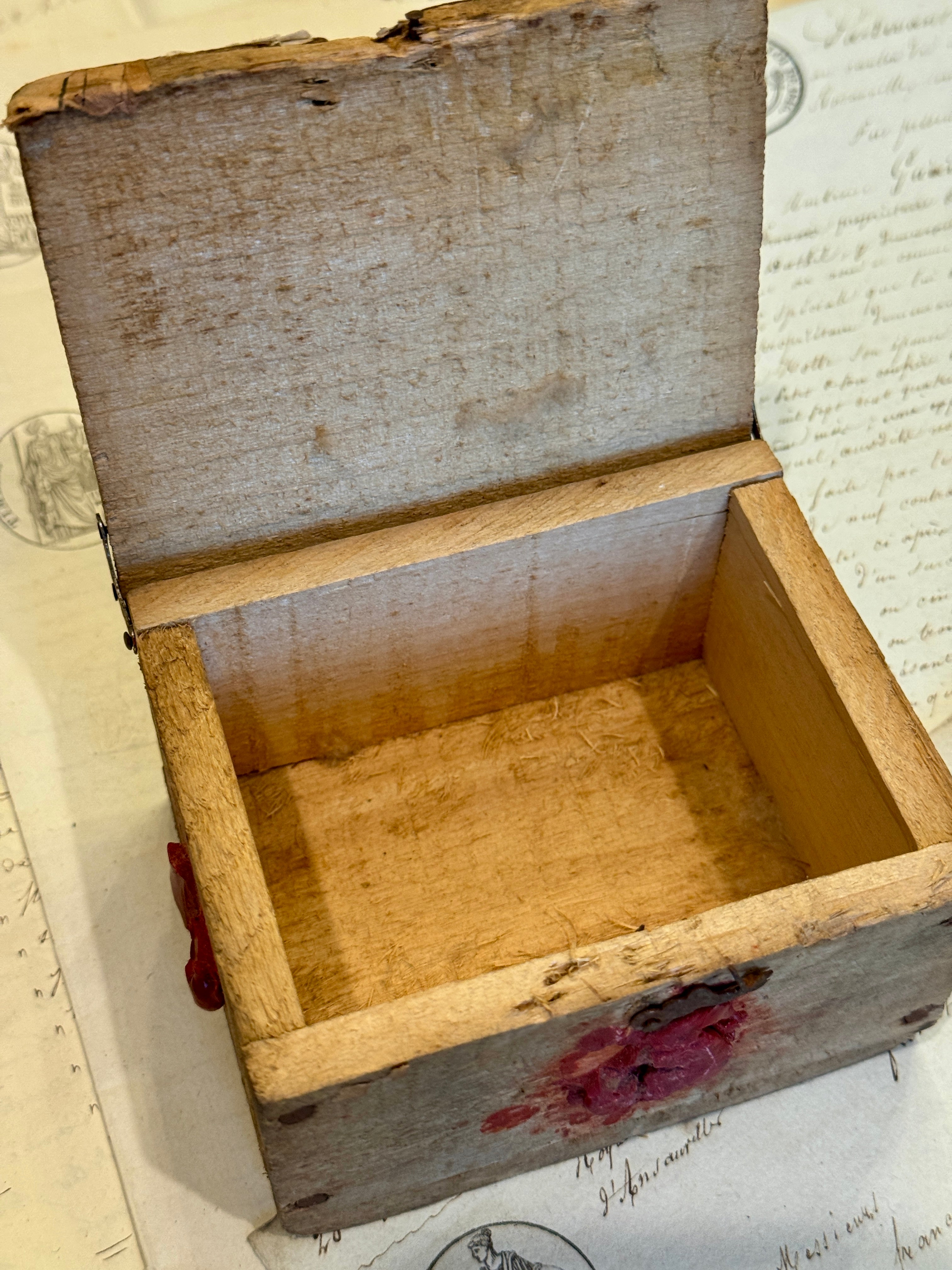 Vintage French Watch/Jewelry Makers Box