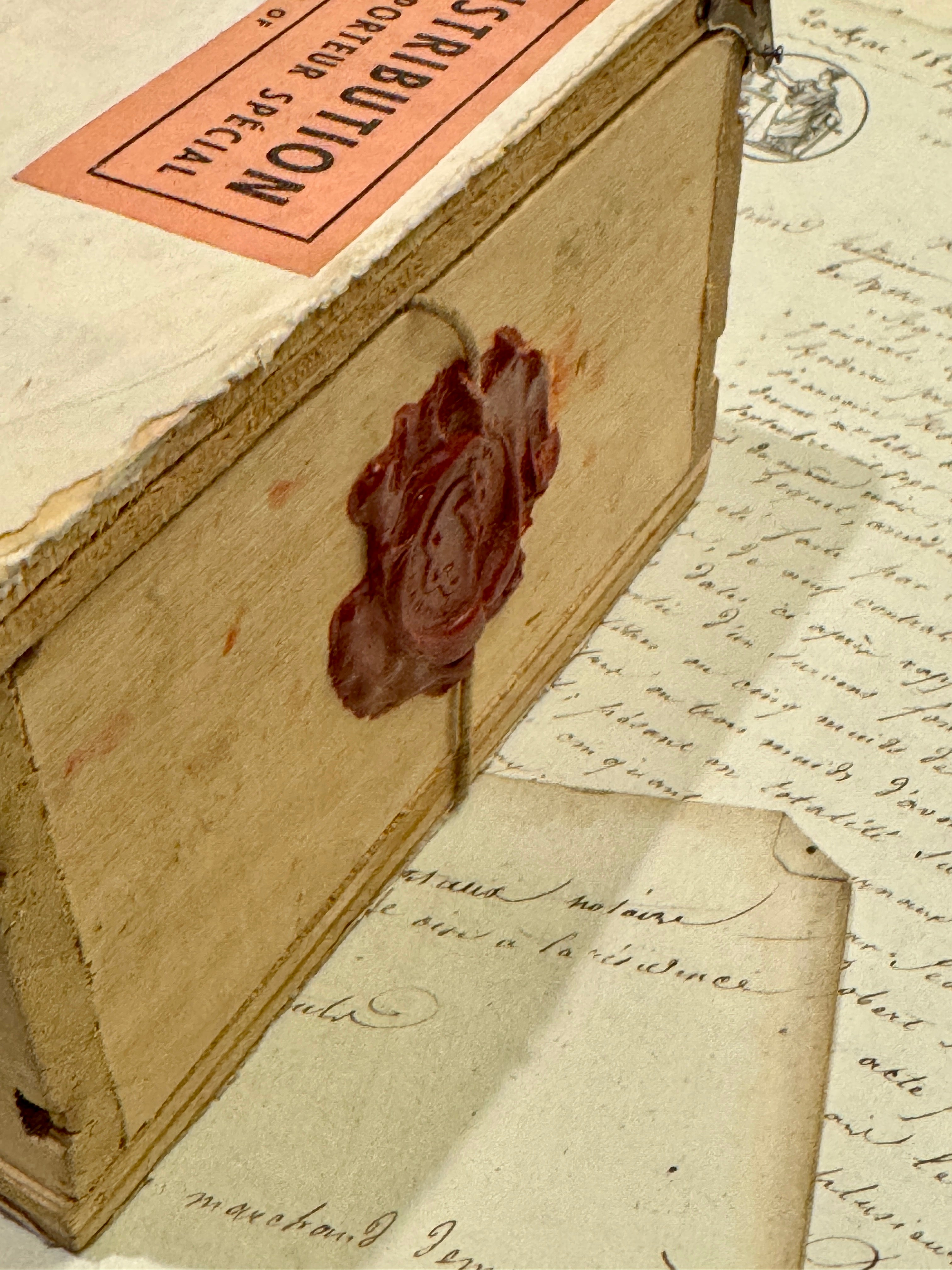 Vintage French Watch/Jewelry Makers Box