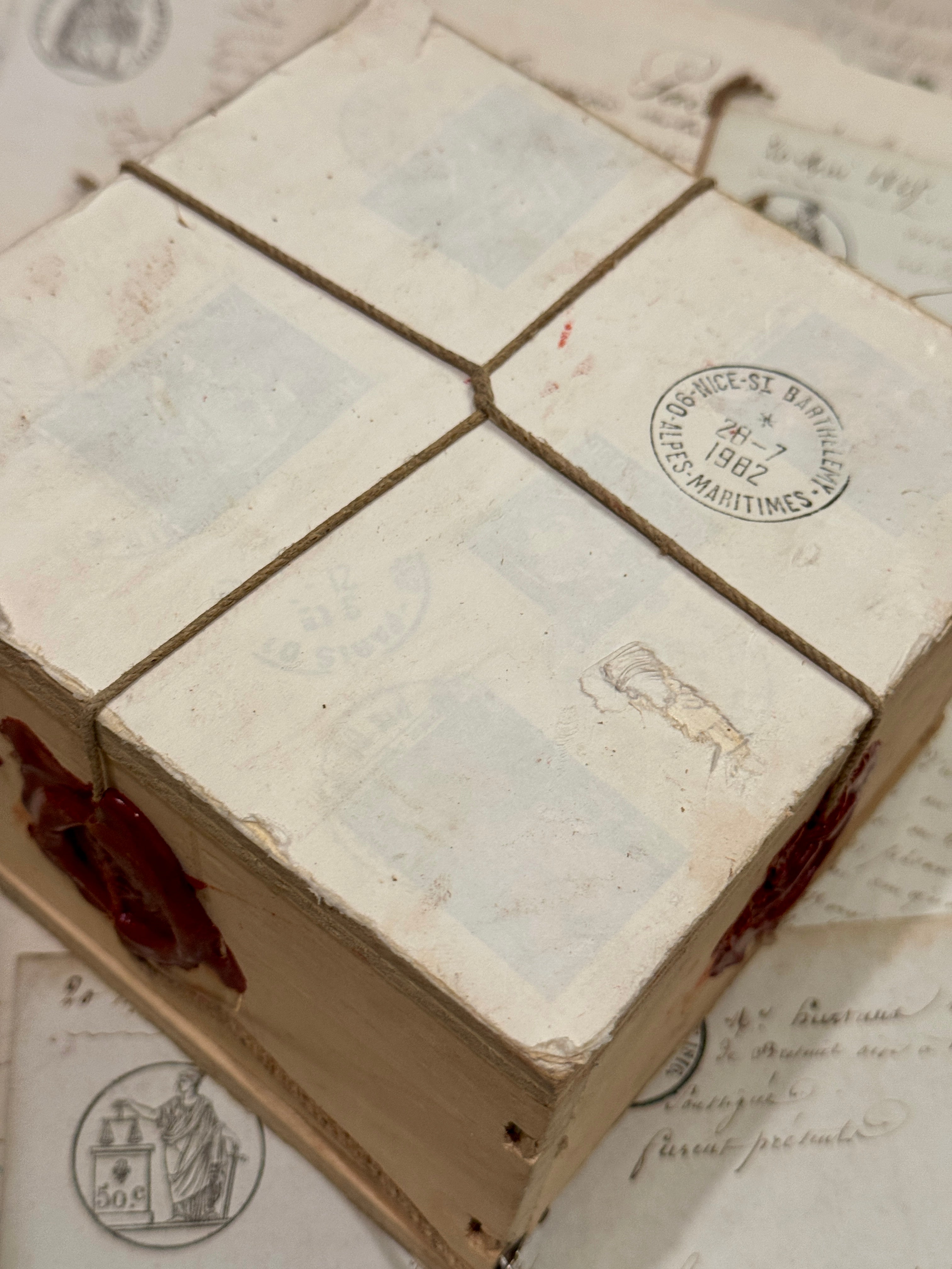 Vintage French Watch/Jewelry Makers Box