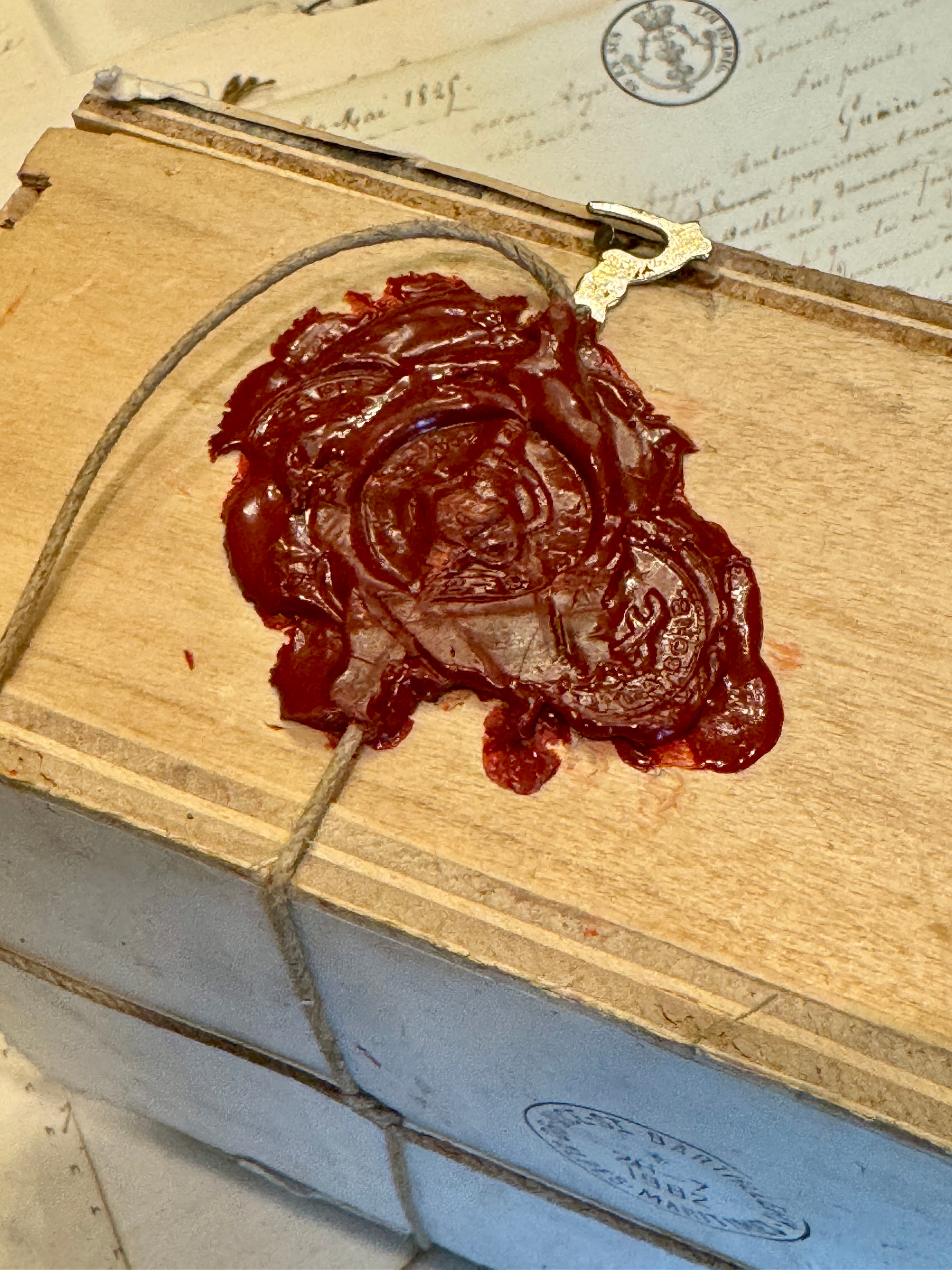 Vintage French Watch/Jewelry Makers Box