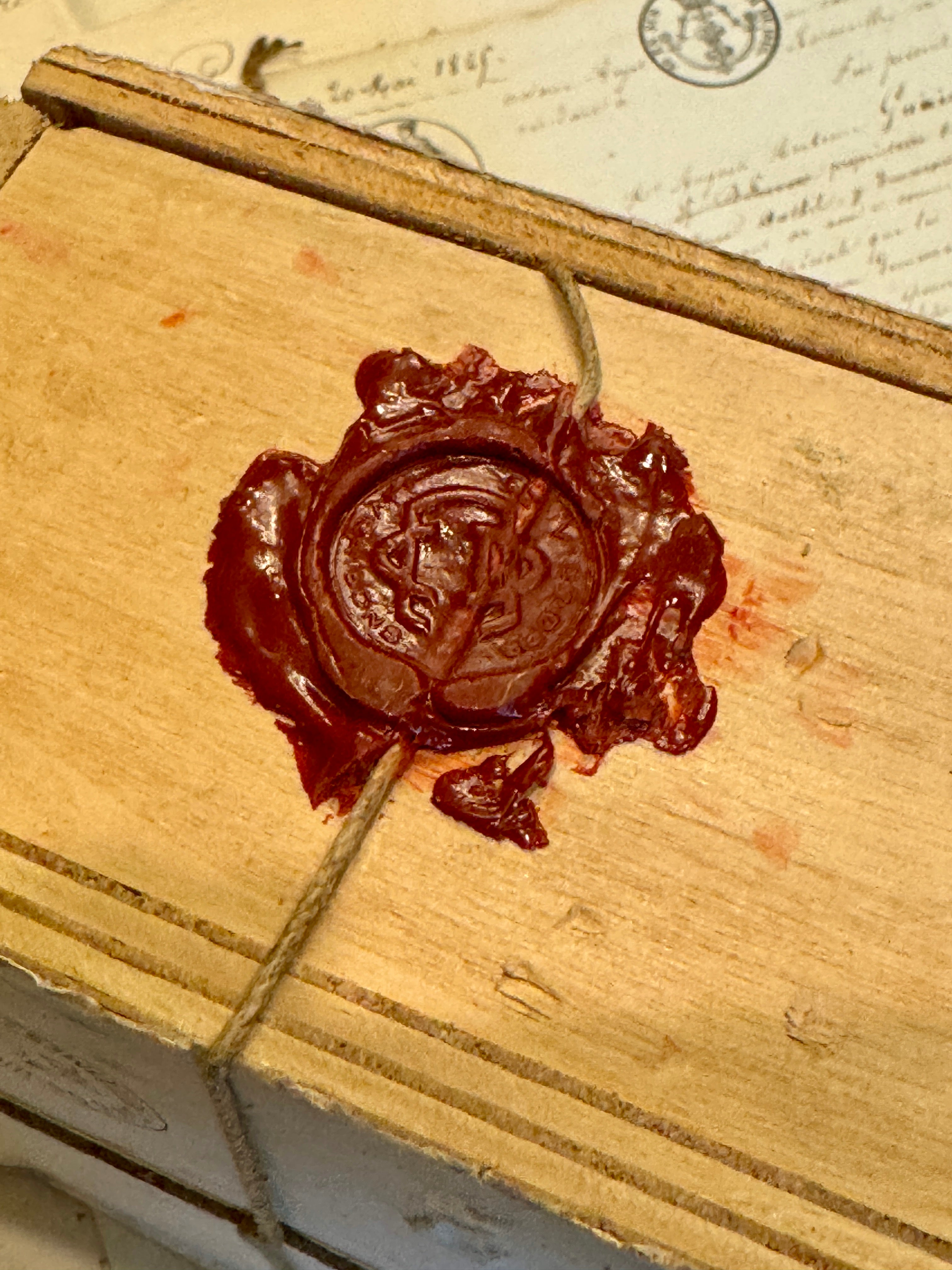 Vintage French Watch/Jewelry Makers Box