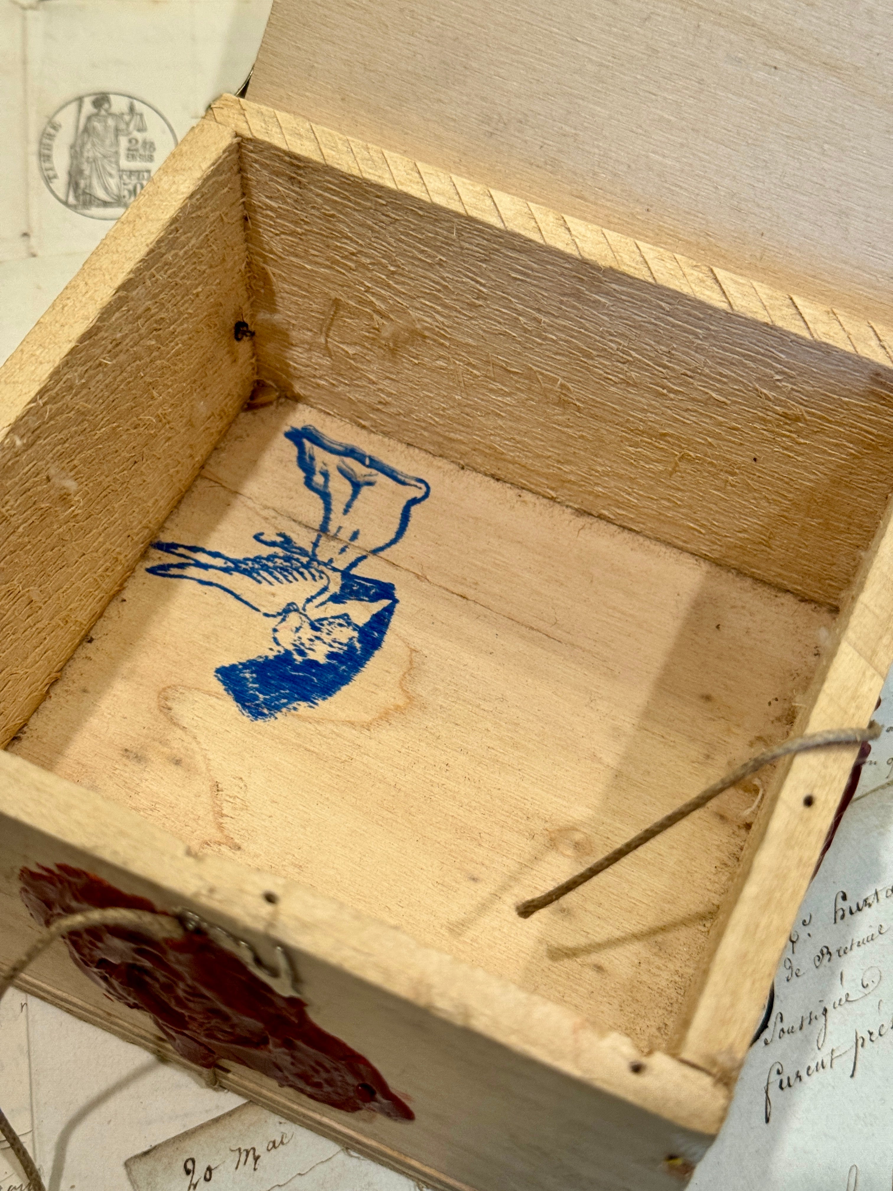 Vintage French Watch/Jewelry Makers Box