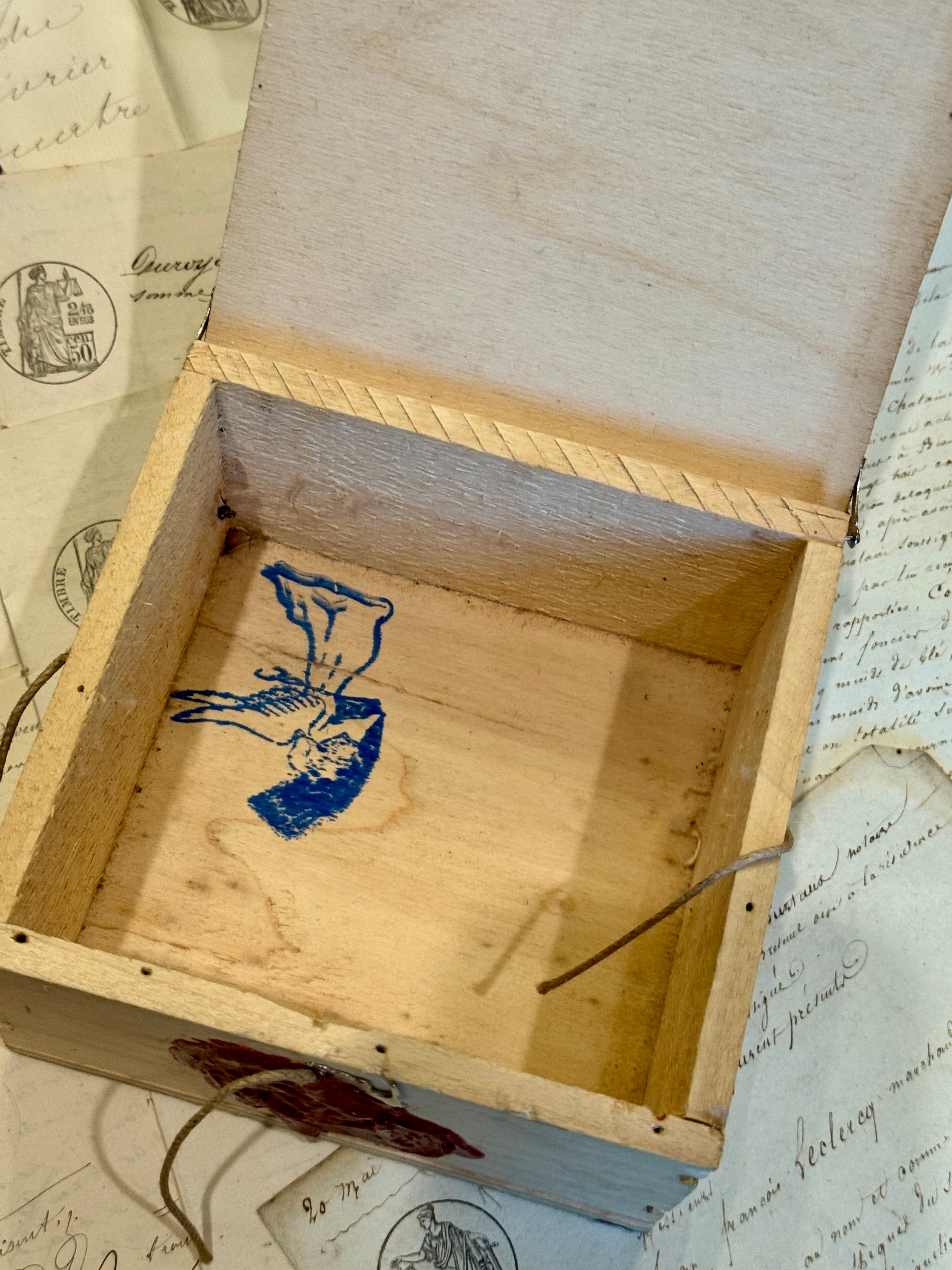 Vintage French Watch/Jewelry Makers Box