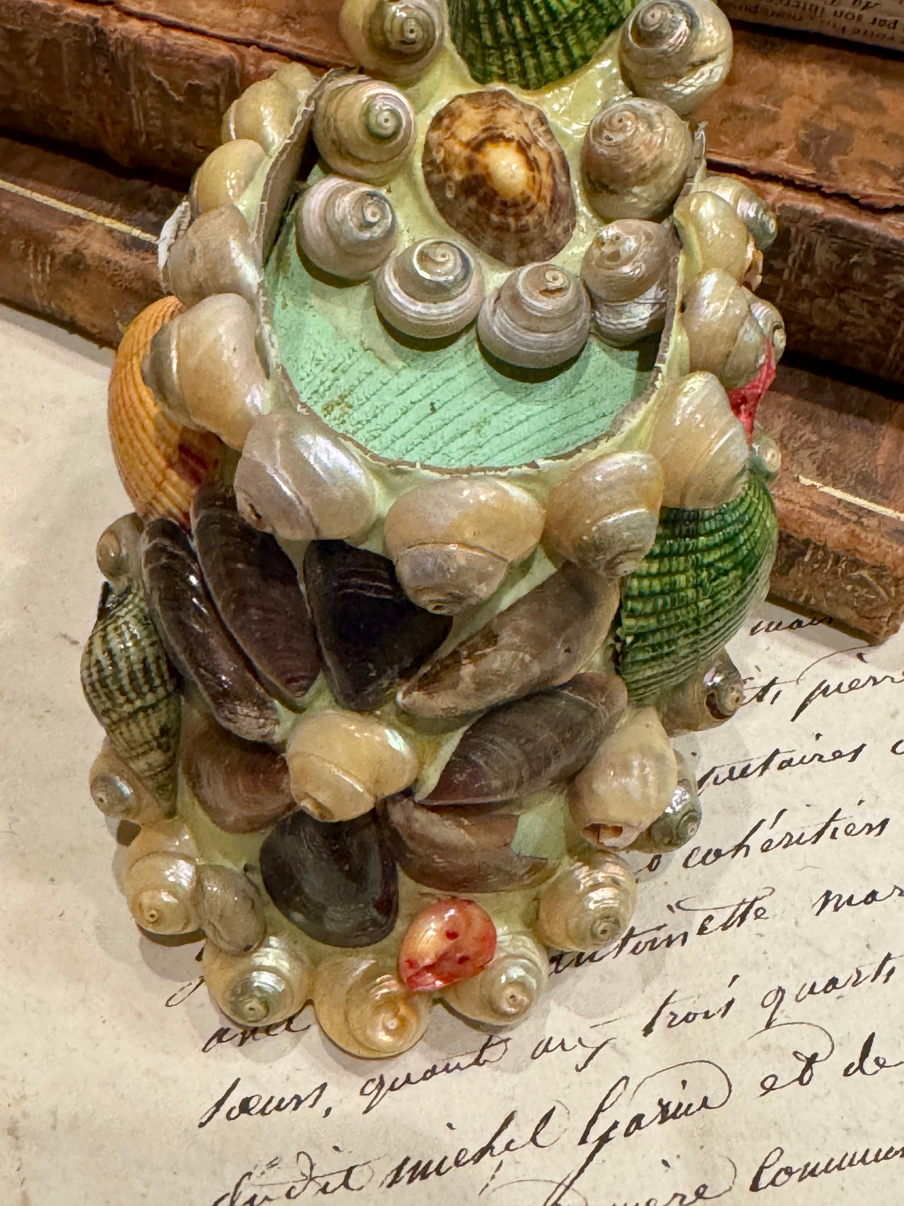 Antique Seashell Souvenir - Castelldefels