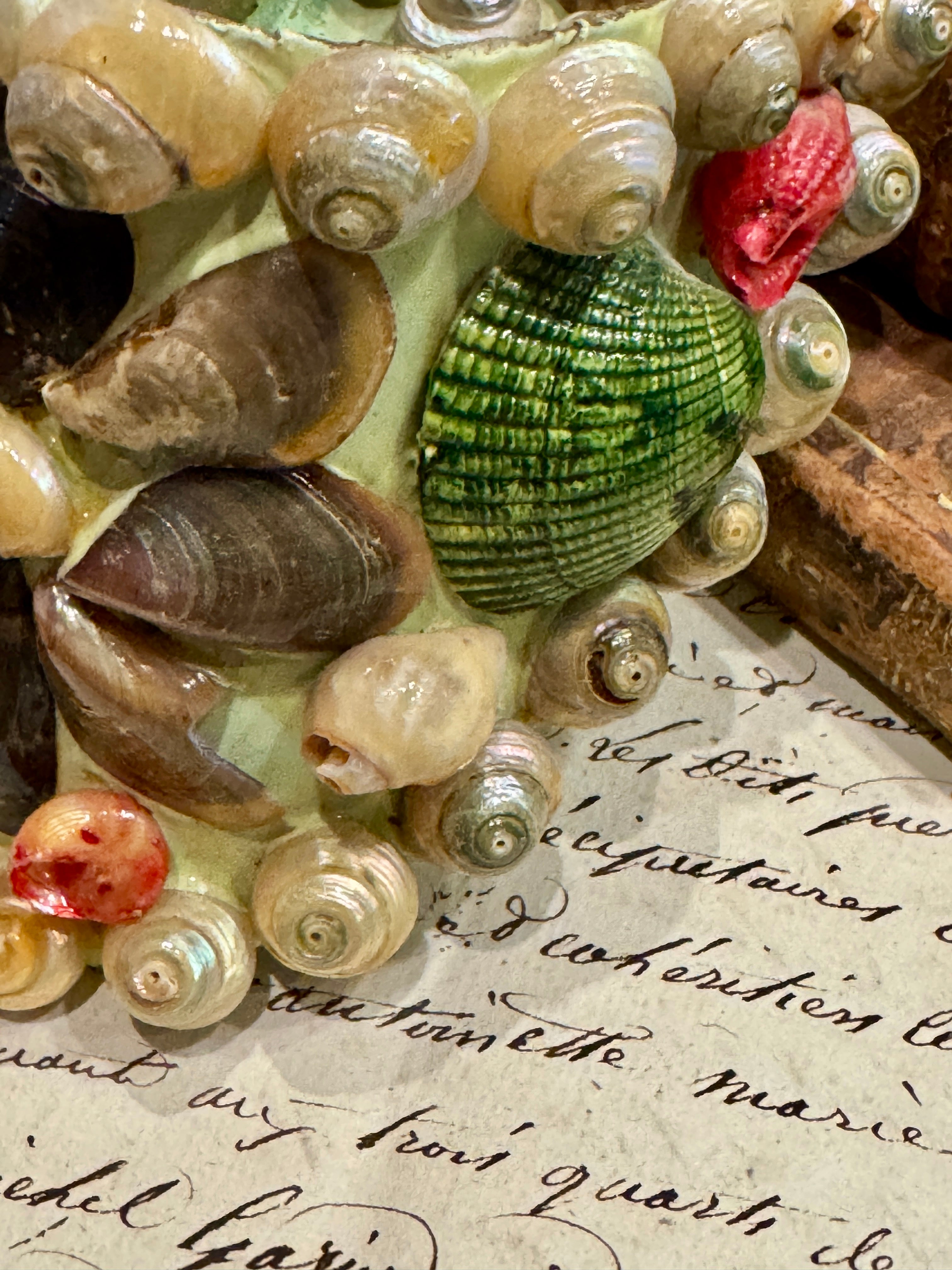 Antique Seashell Souvenir - Castelldefels