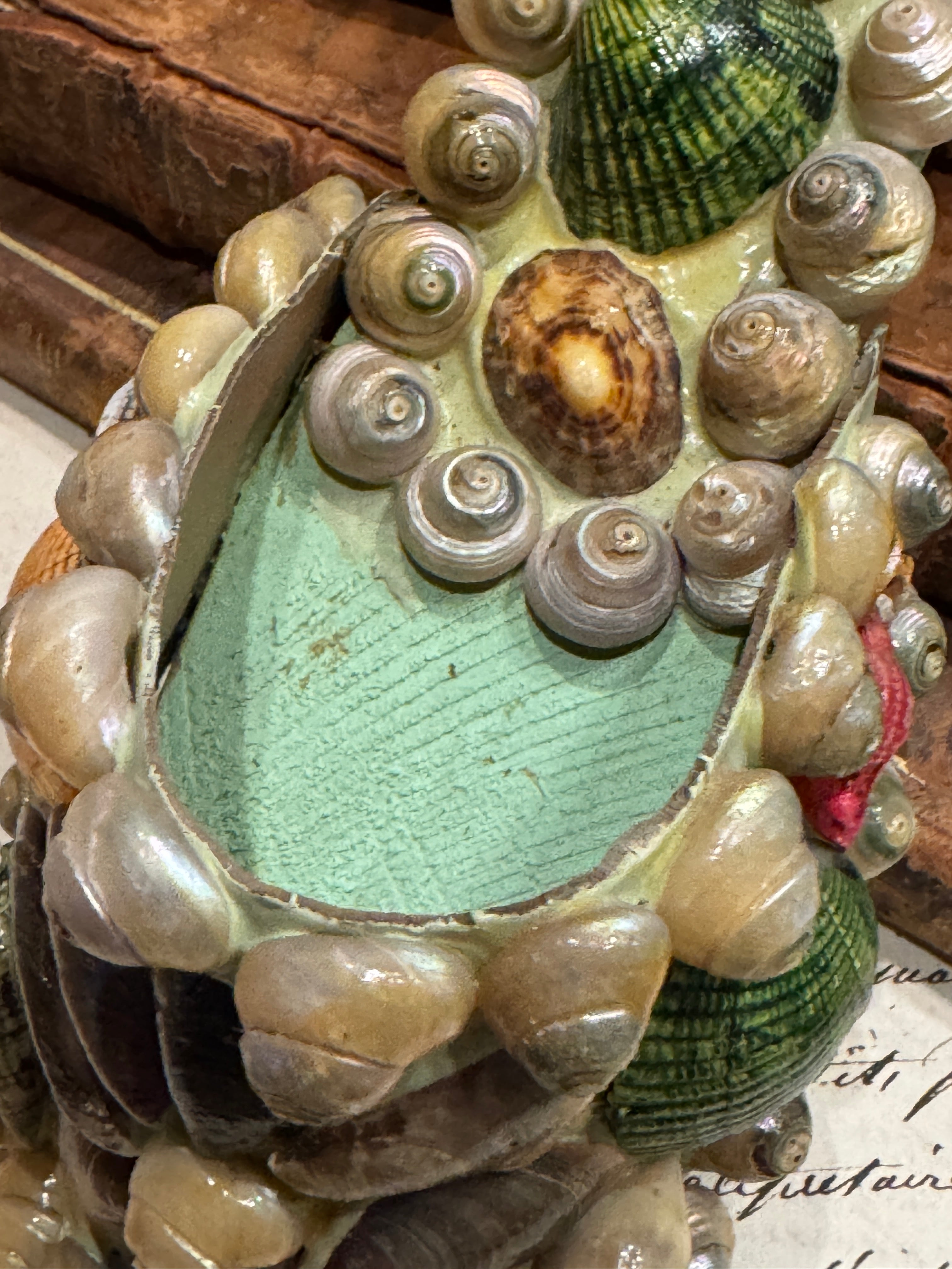 Antique Seashell Souvenir - Castelldefels