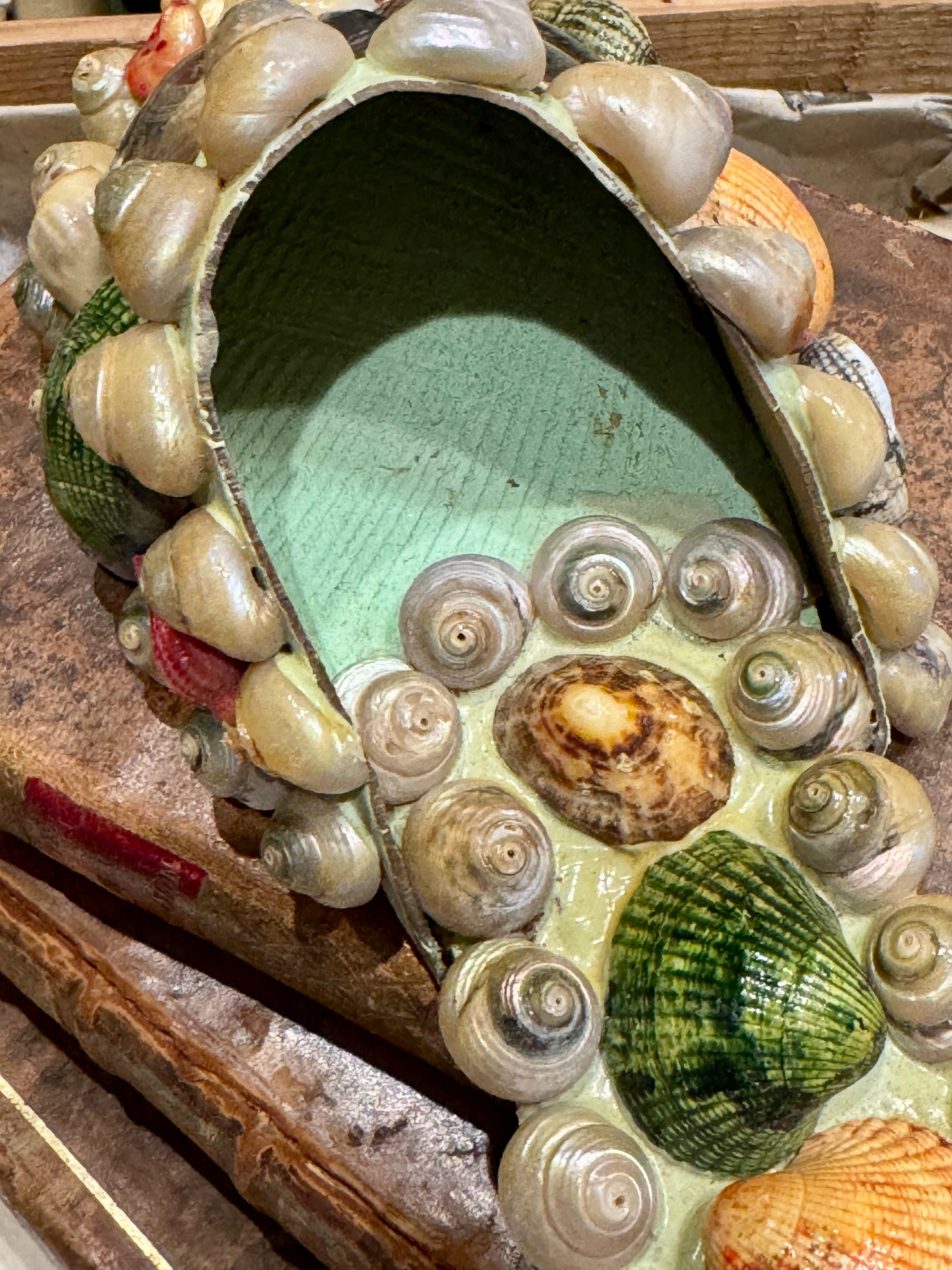 Antique Seashell Souvenir - Castelldefels