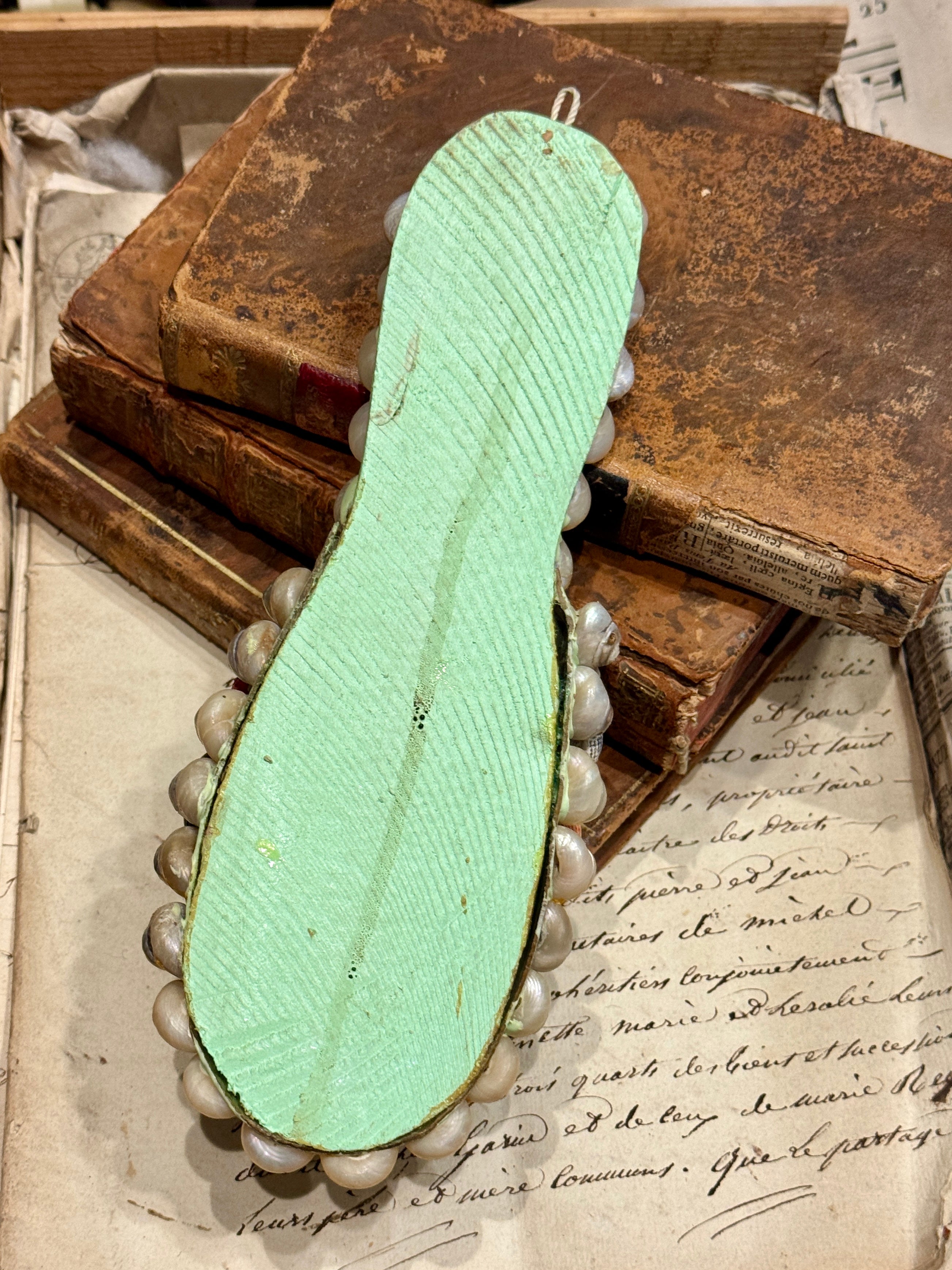 Antique Seashell Souvenir - Castelldefels