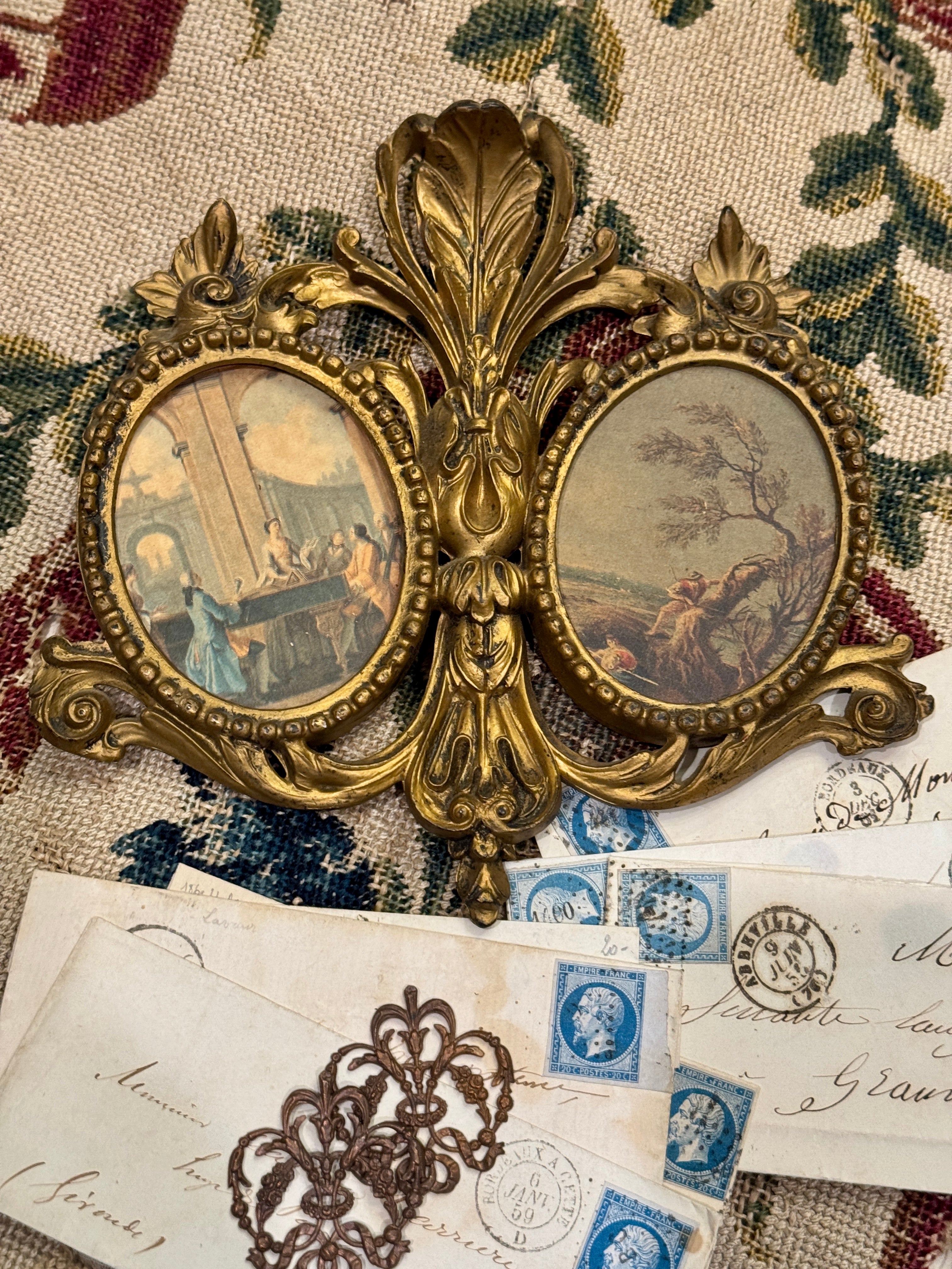 Beautiful Antique French Gilt Frame