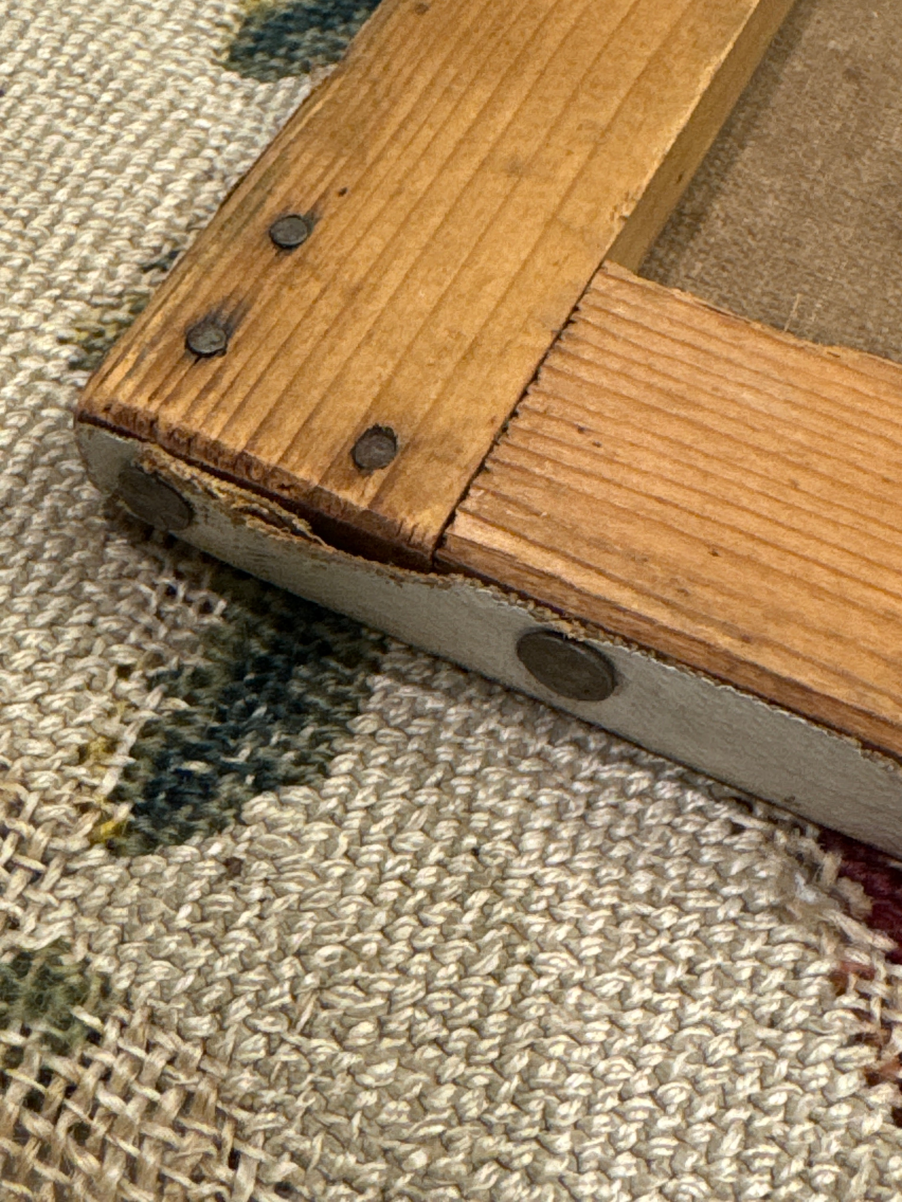 Antique French 1800s Venice Canals Oil Painting