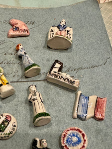 Commemorative Ceramic French Revolution Feve's - Set/12