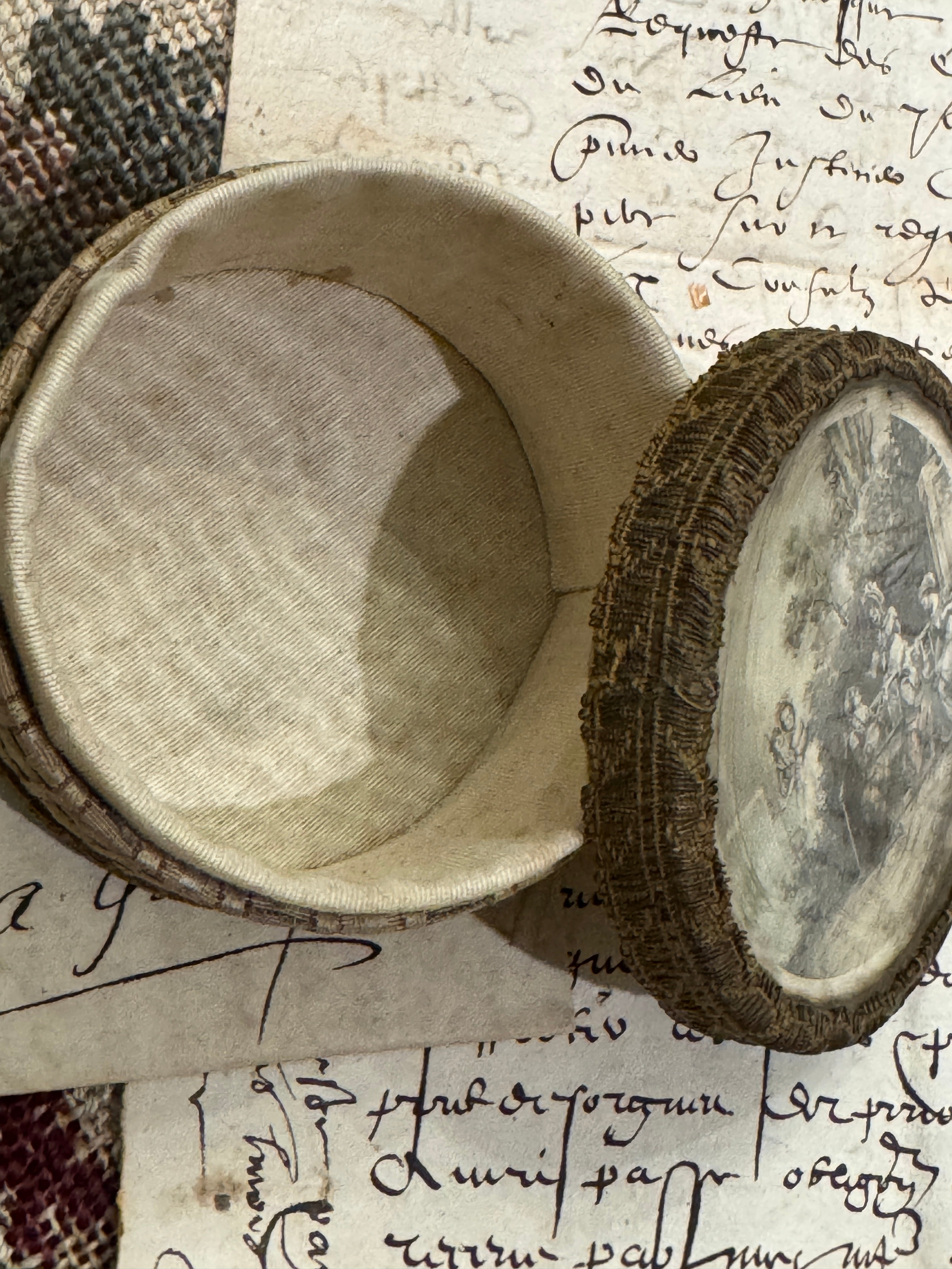 1800s Antique French Boudoir Box