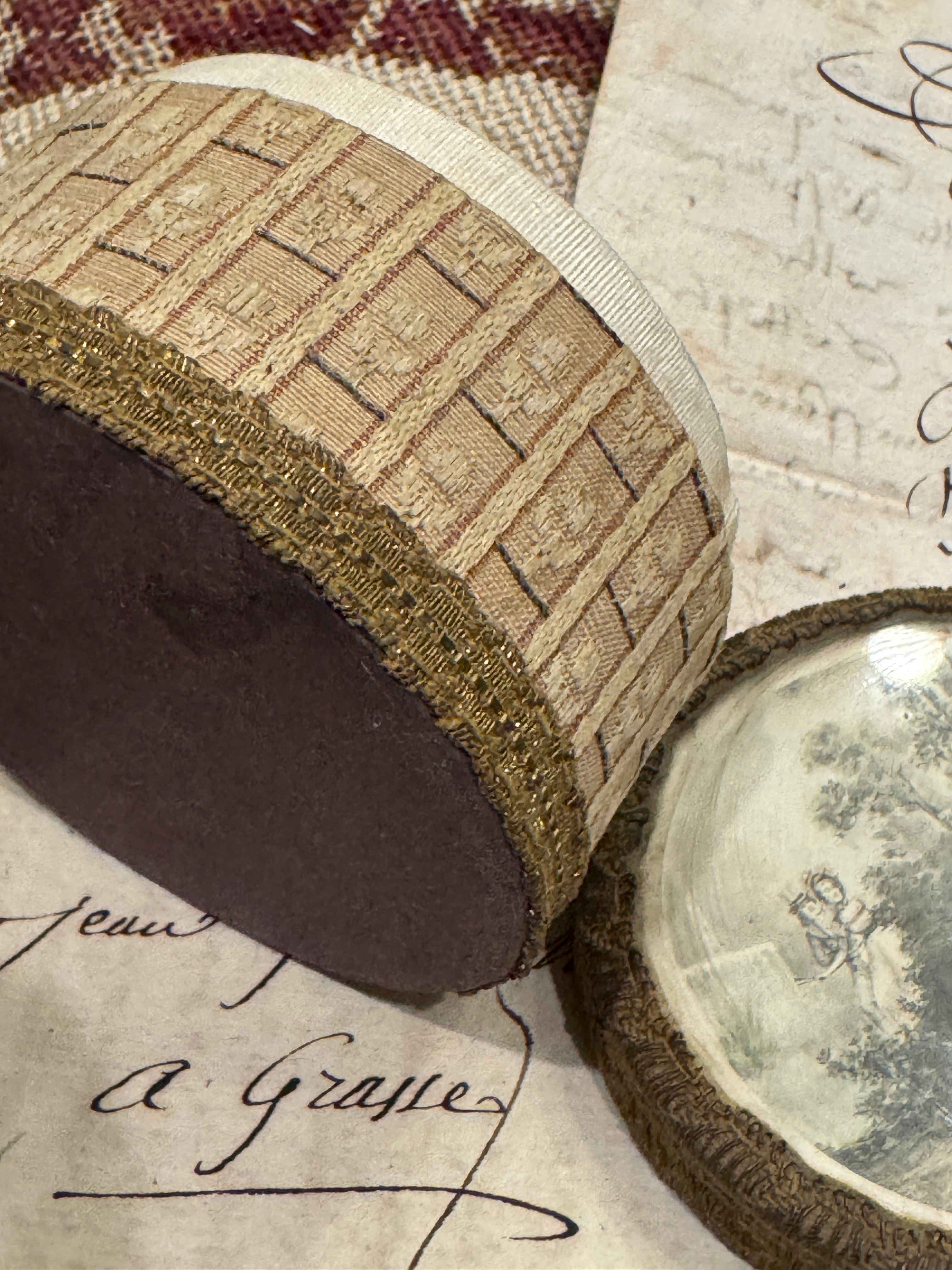 1800s Antique French Boudoir Box