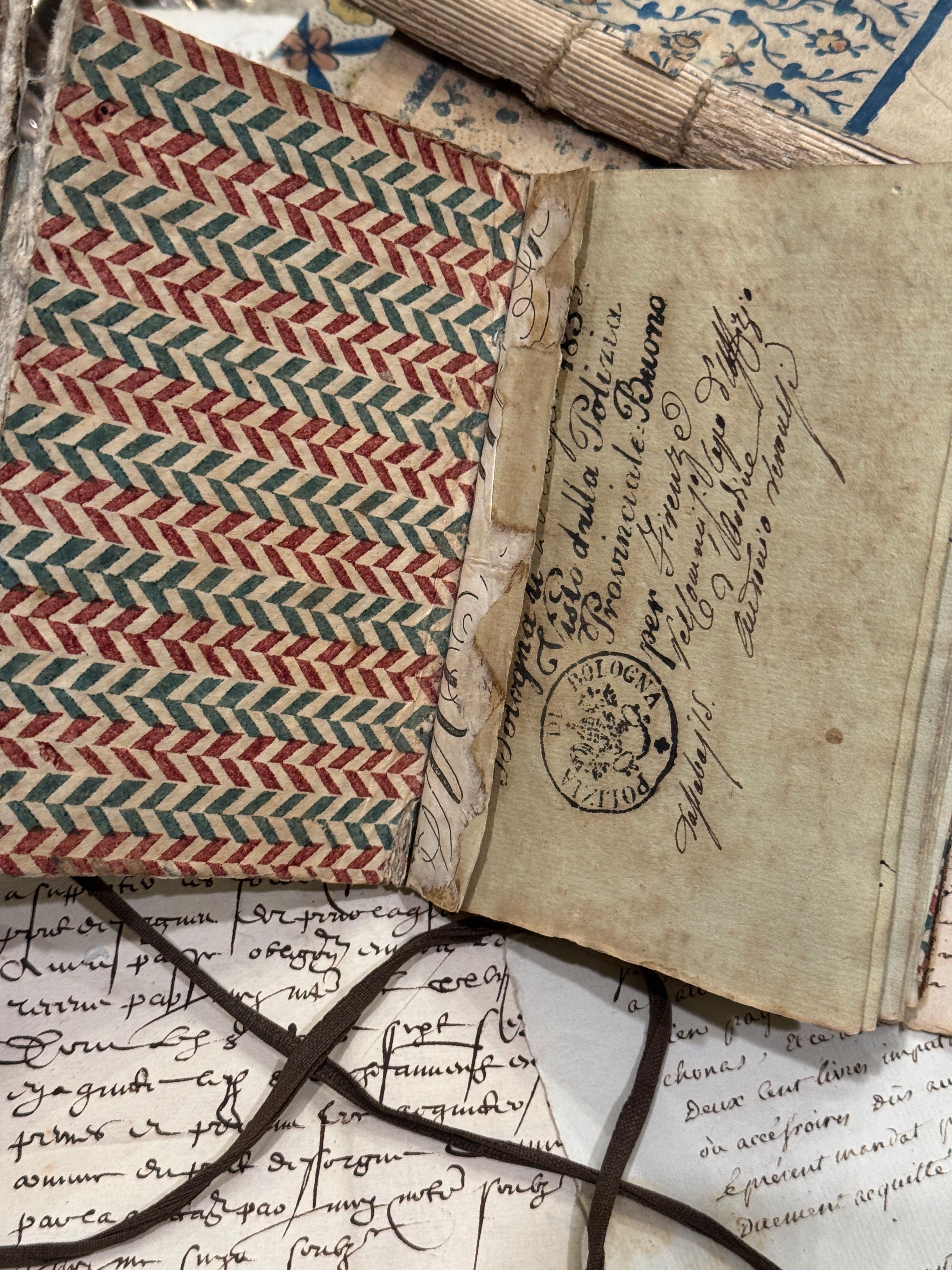 Antique French Travelers Notebook