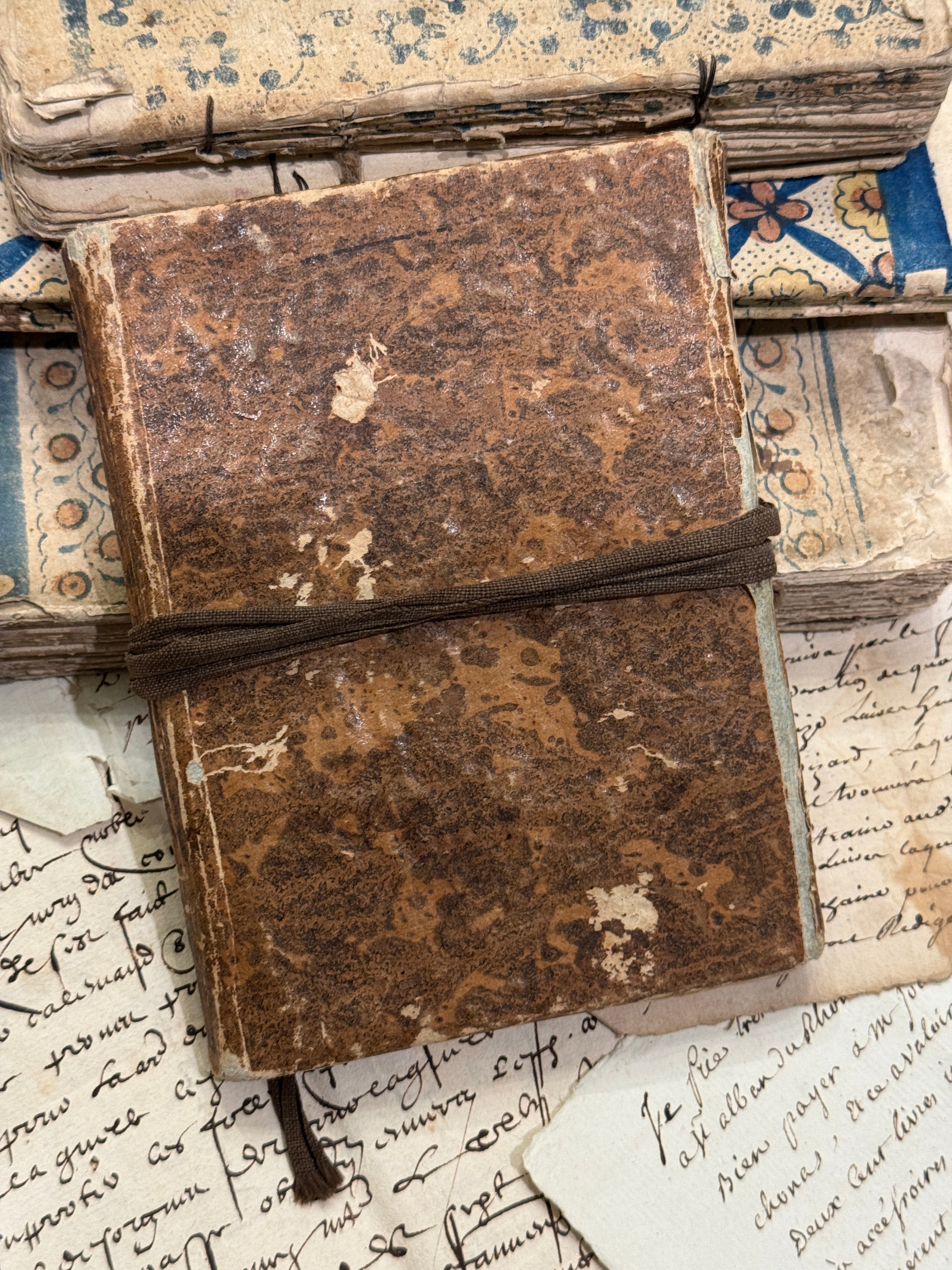 Antique French Travelers Notebook