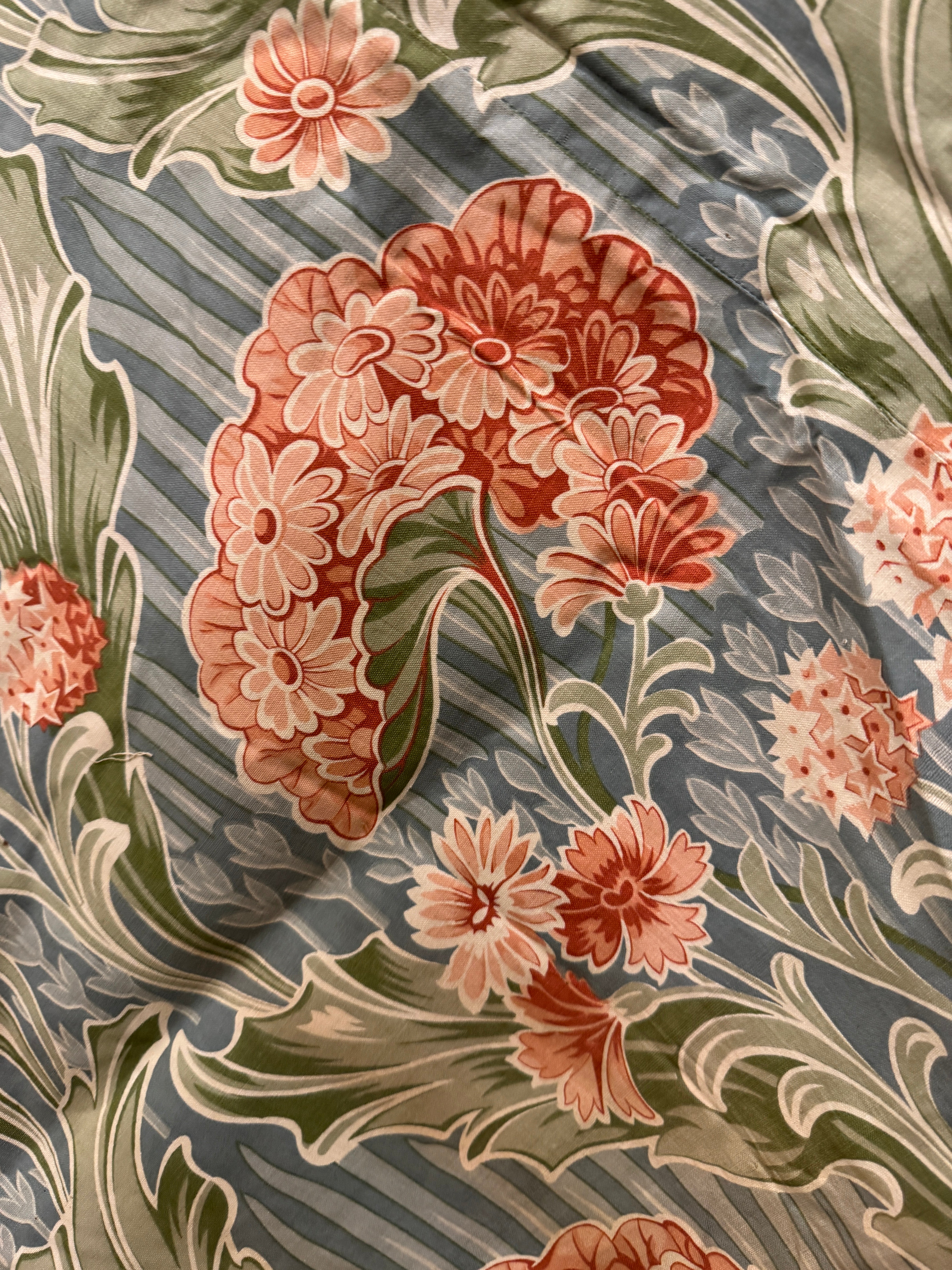 Beautiful Art Nouveau Silk Lined Border *