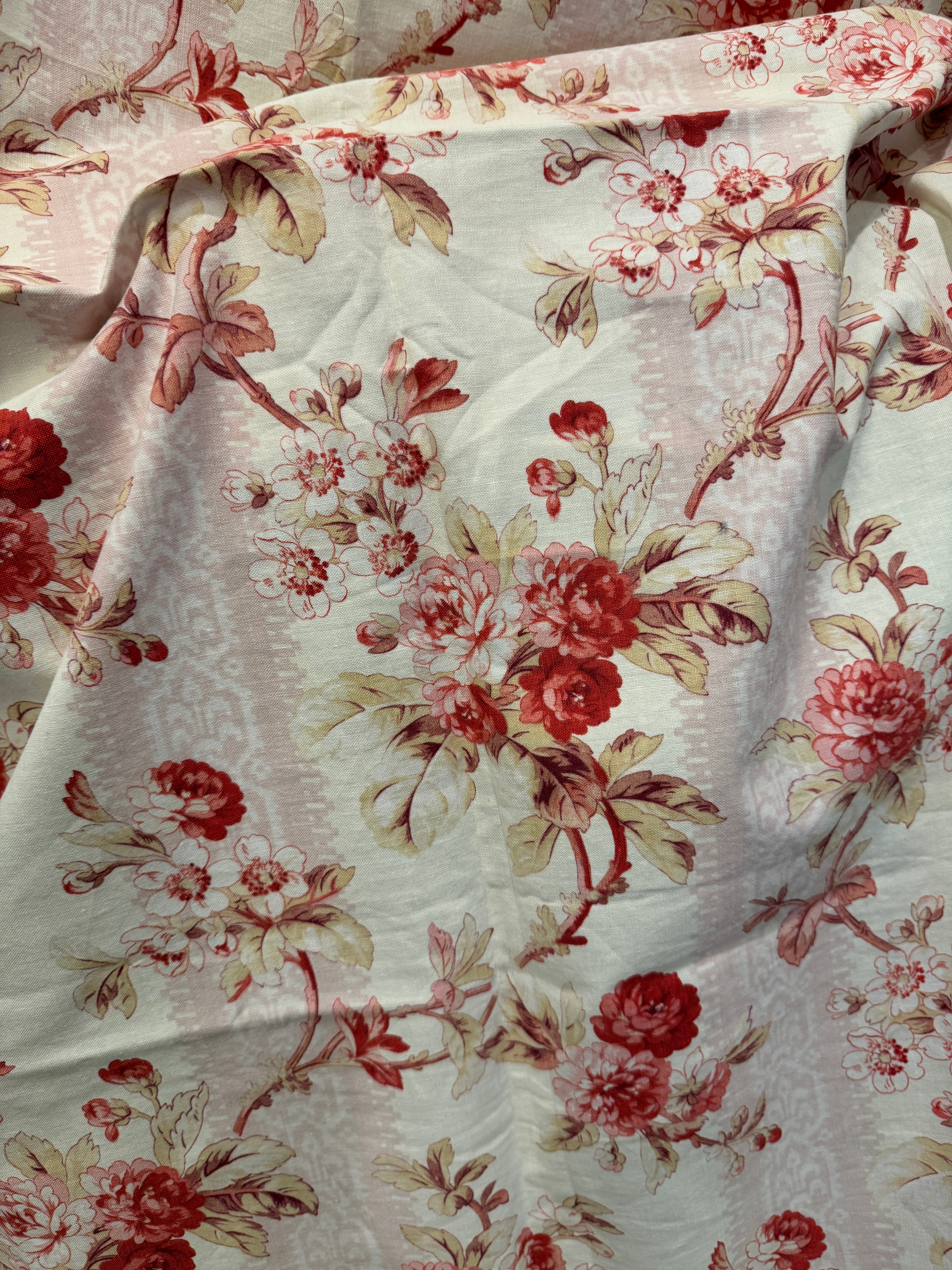 Beautiful French Printed Cotton Morceau *