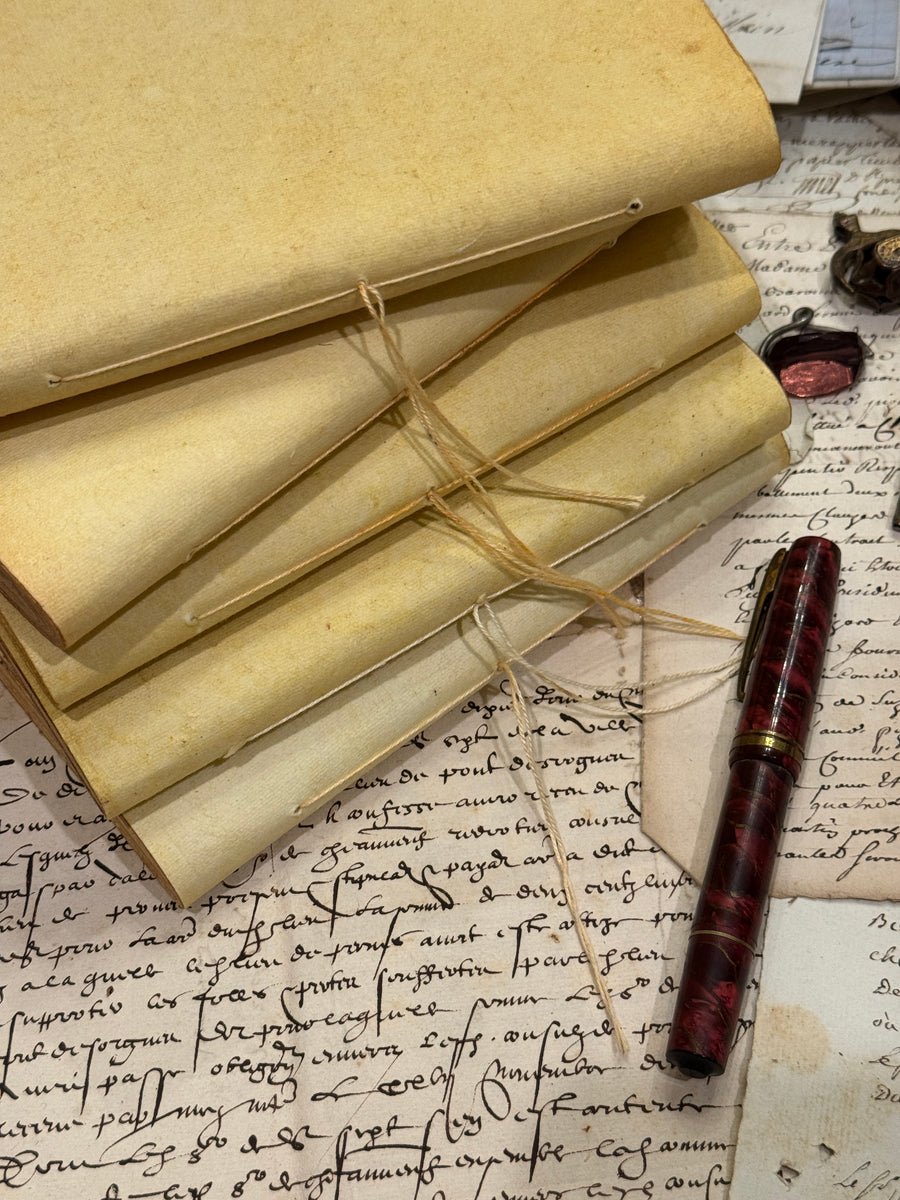 Paper Noteook Aged Handmade Paper Notebooks - The WANDERING Series – Monahan Papers