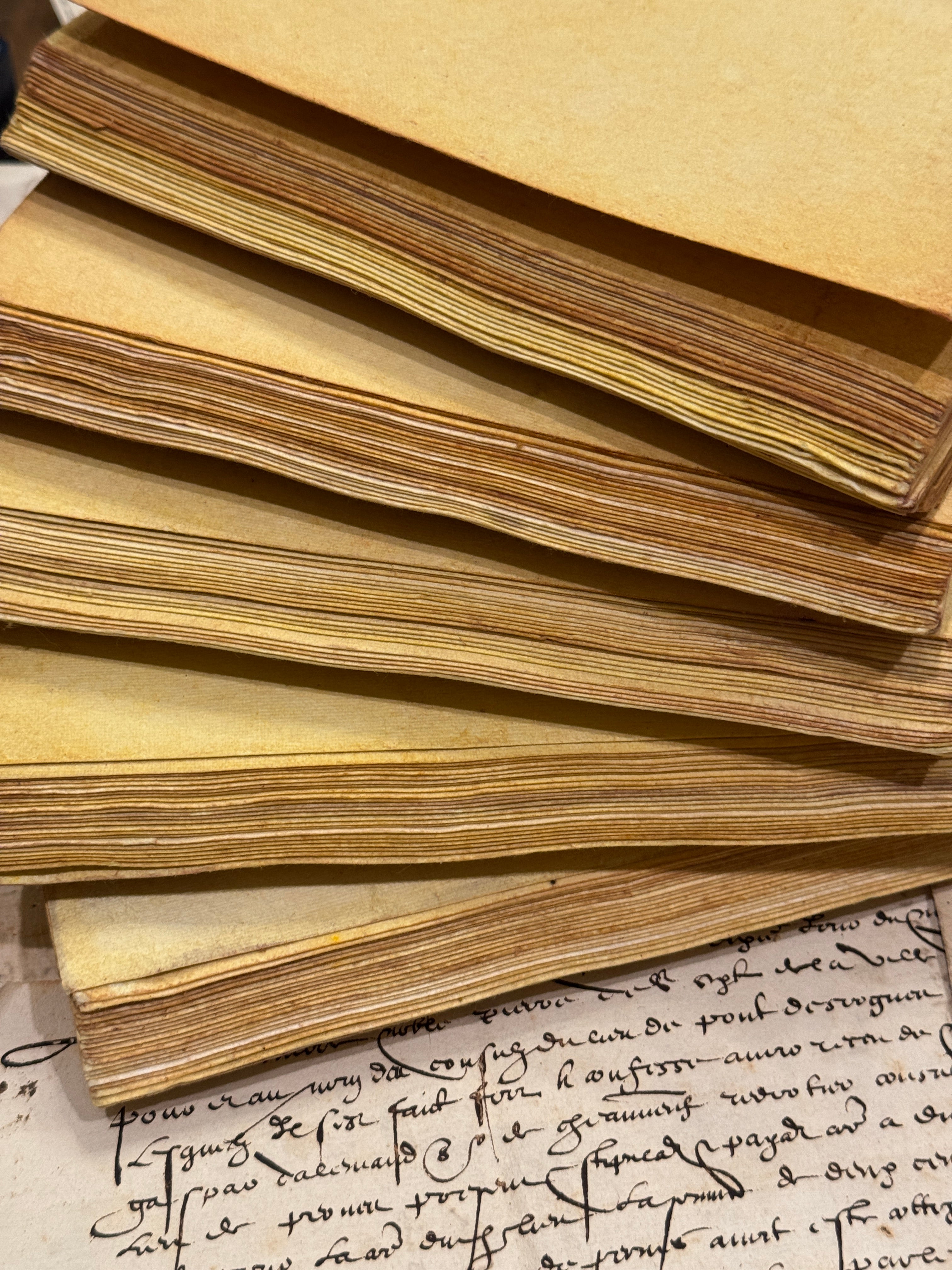 Aged Handmade Paper Notebooks - The WANDERING Series