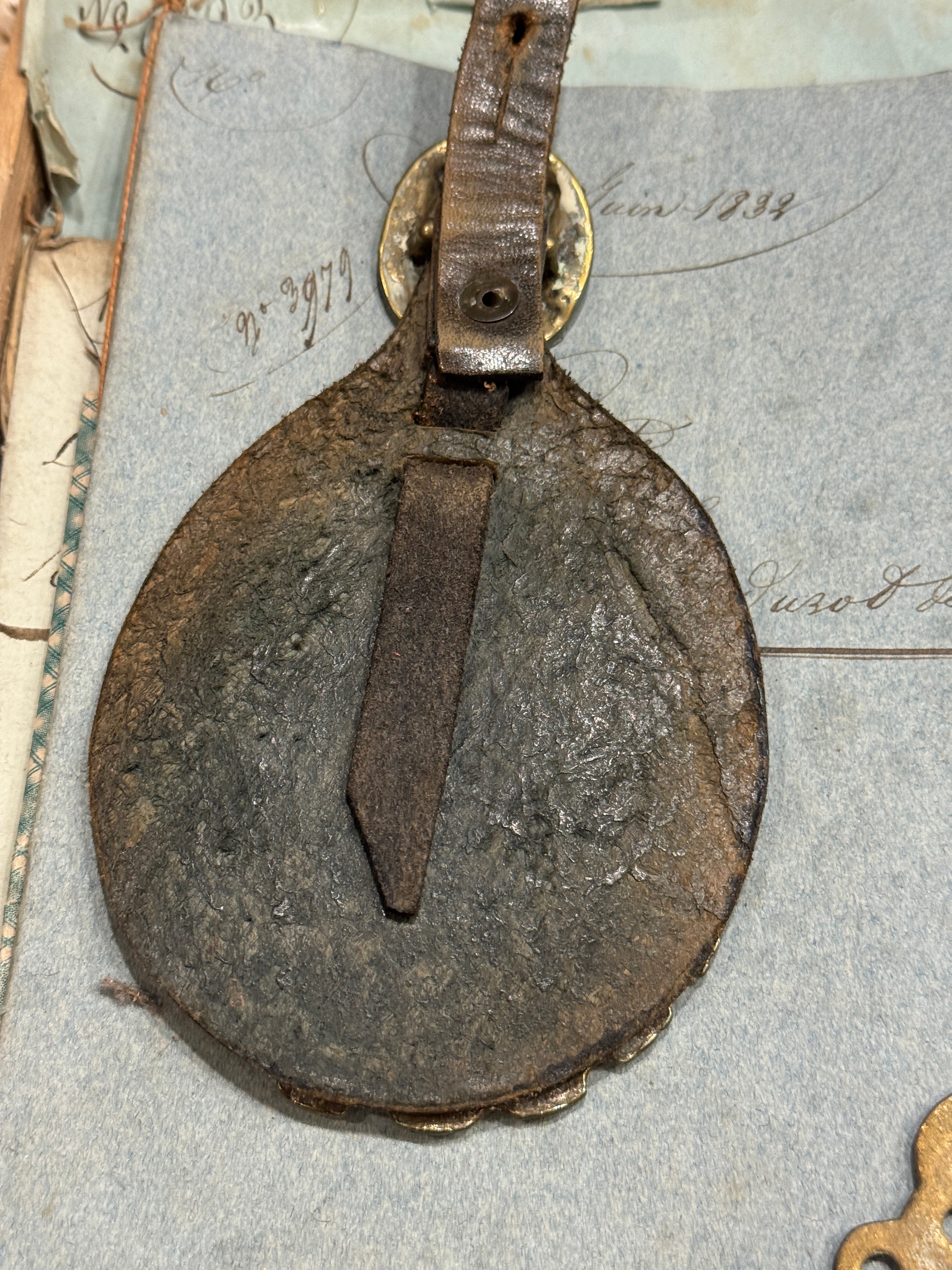 Vintage English Souvenir Horse Brass Deer Medallions