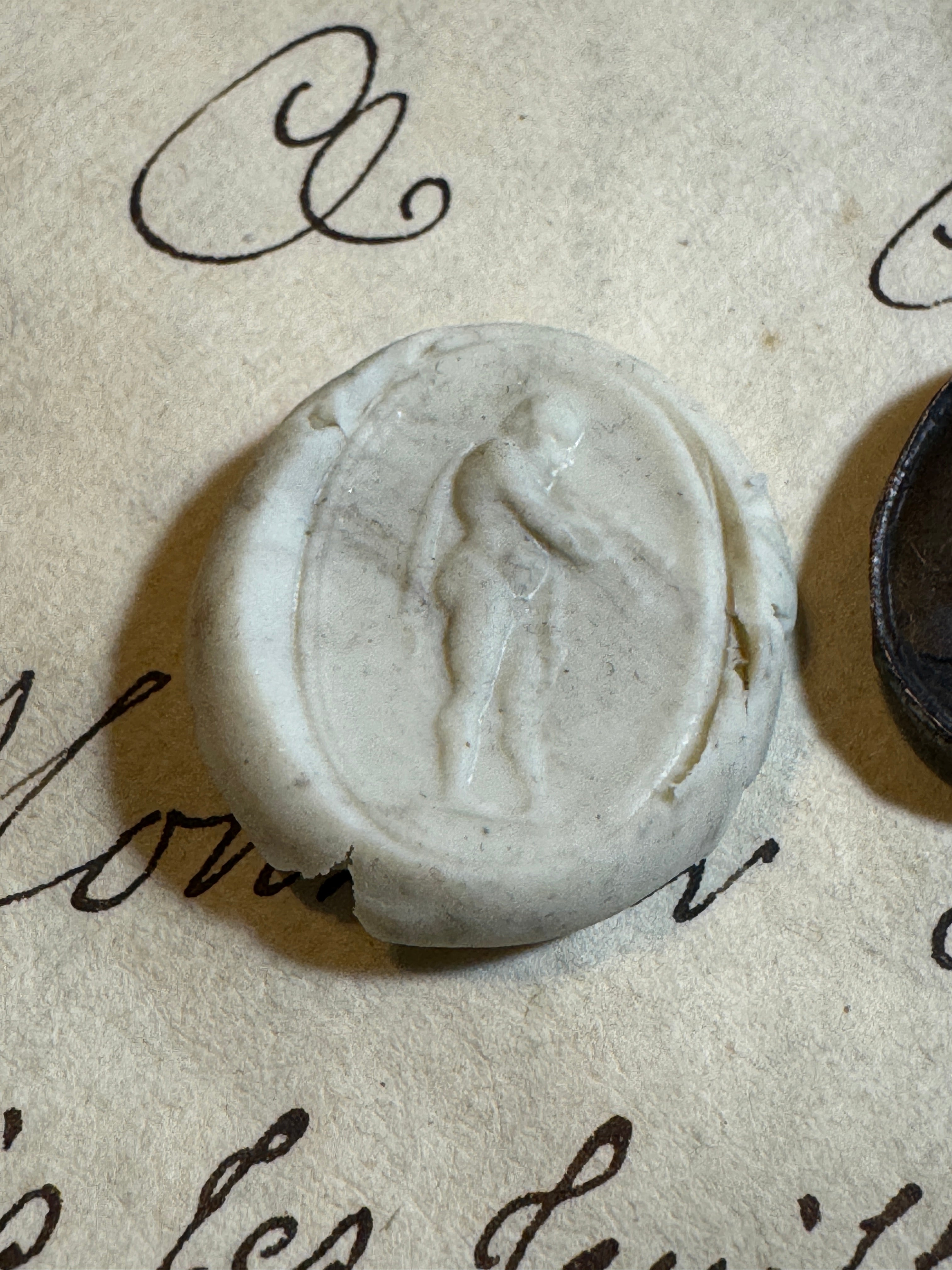 Georgian Intaglio Bronze Seal