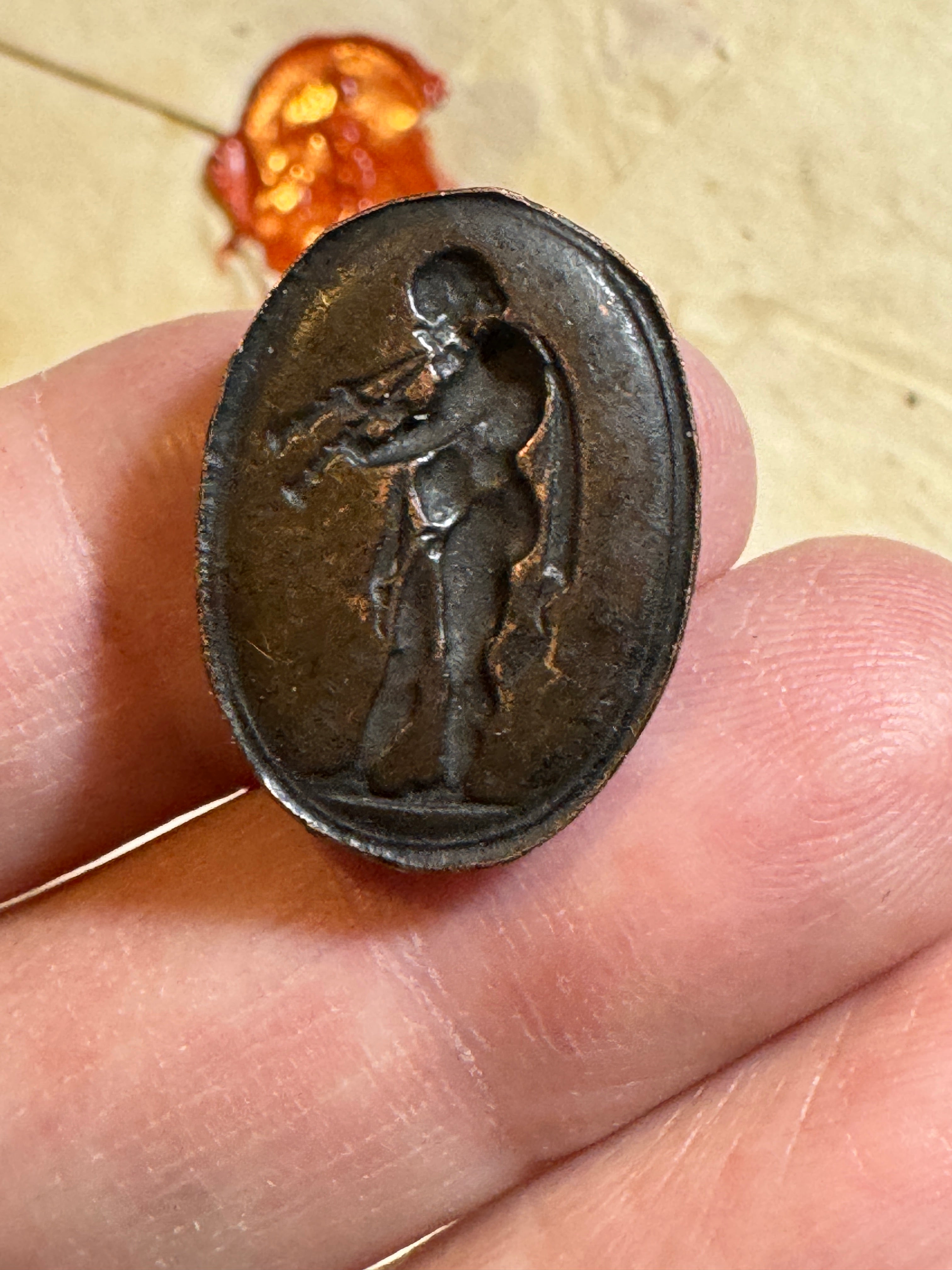 Georgian Intaglio Bronze Seal