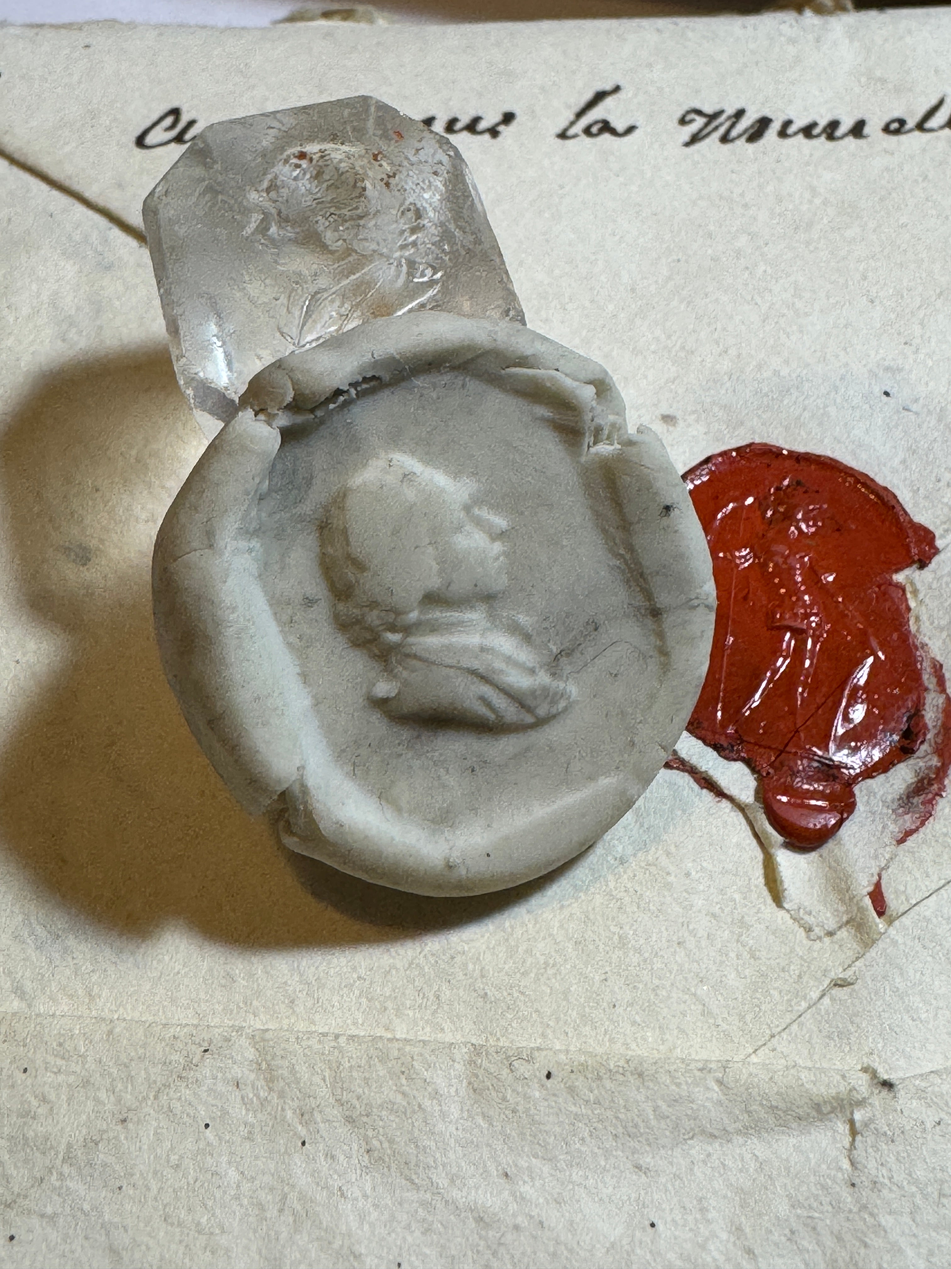 Antique Georgian Intaglio Cameo Seal