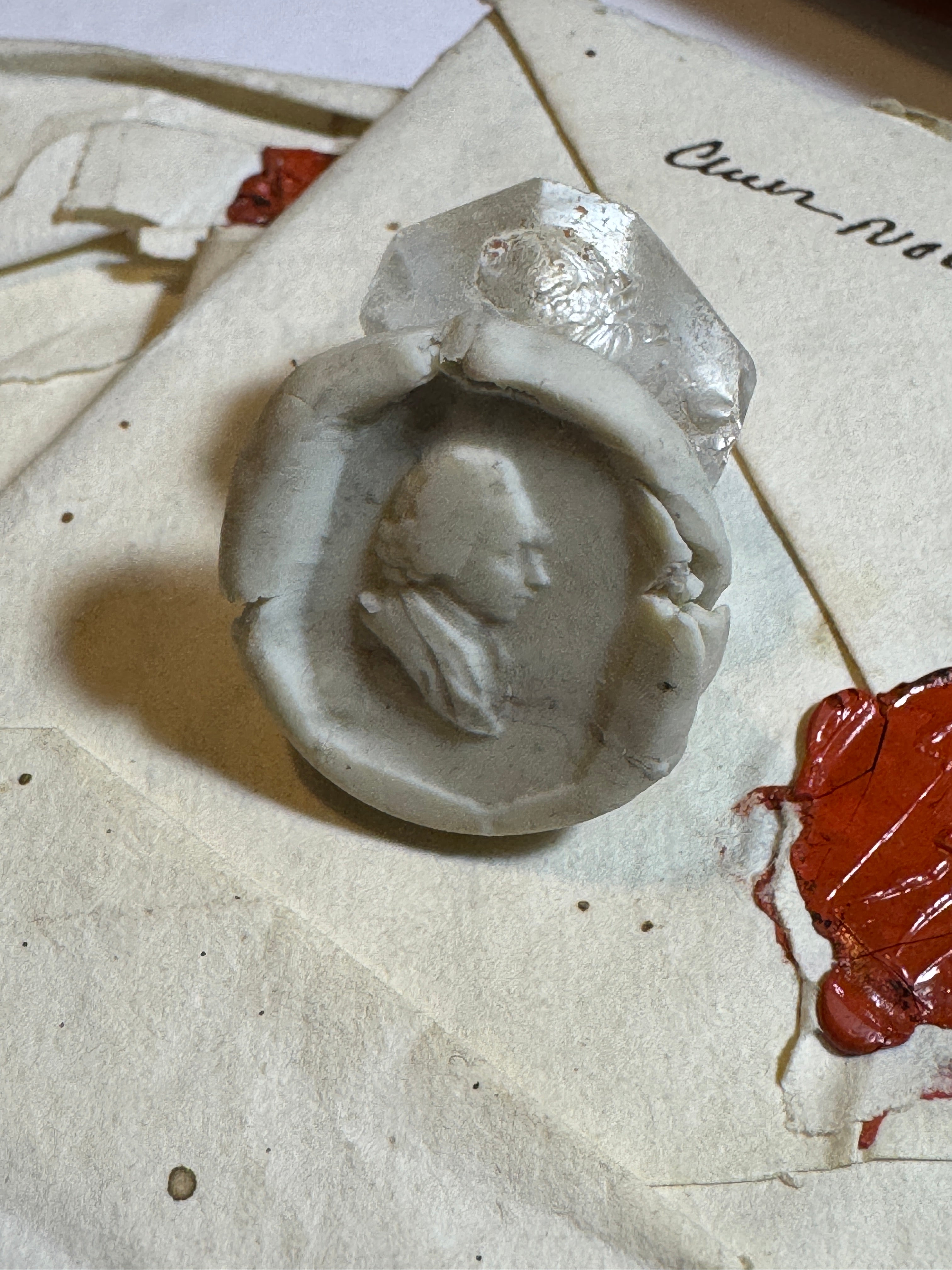 Antique Georgian Intaglio Cameo Seal