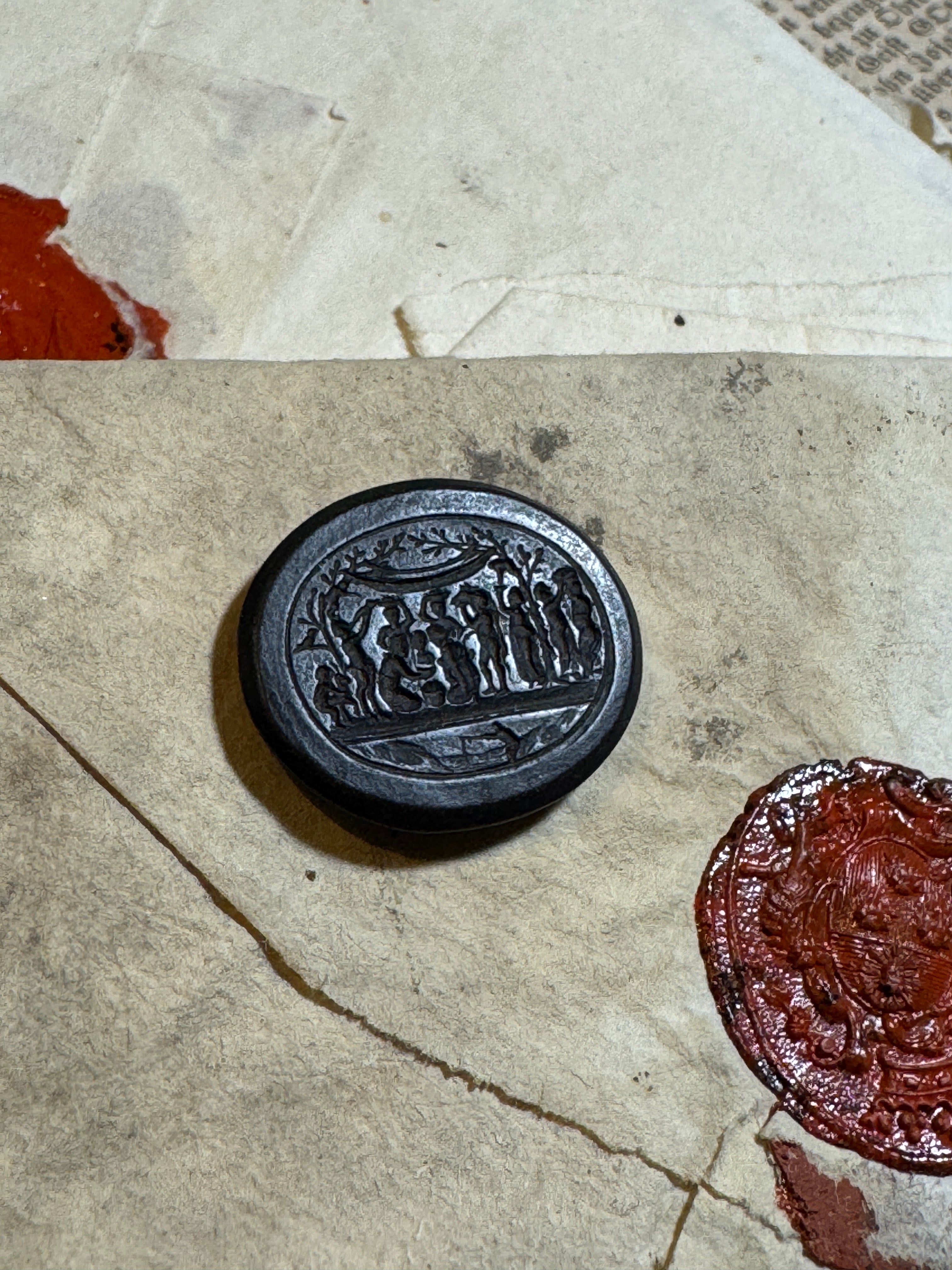 Rare 18th century WADGWOOD / WEDGWOOD Classical Seal