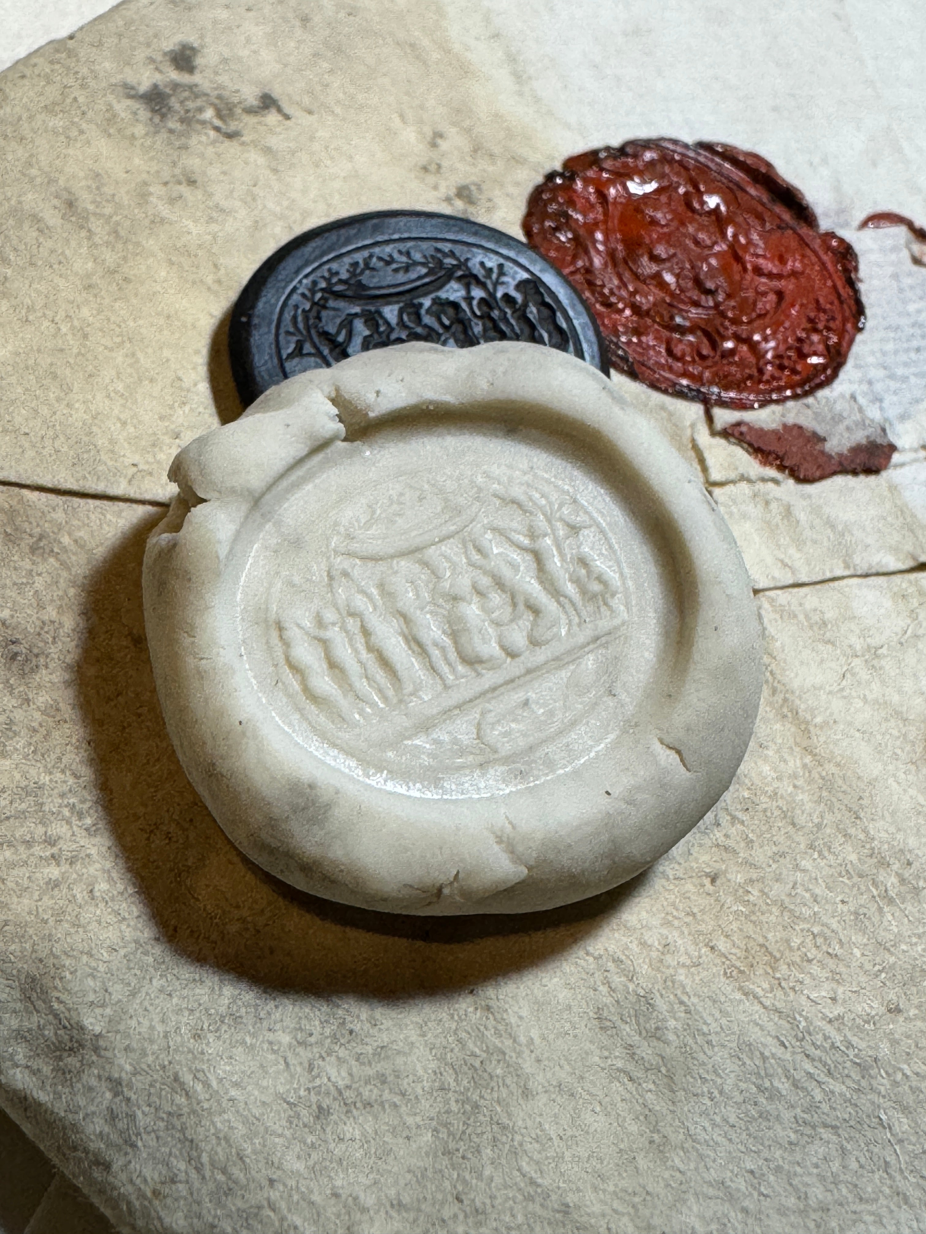 Rare 18th century WADGWOOD / WEDGWOOD Classical Seal