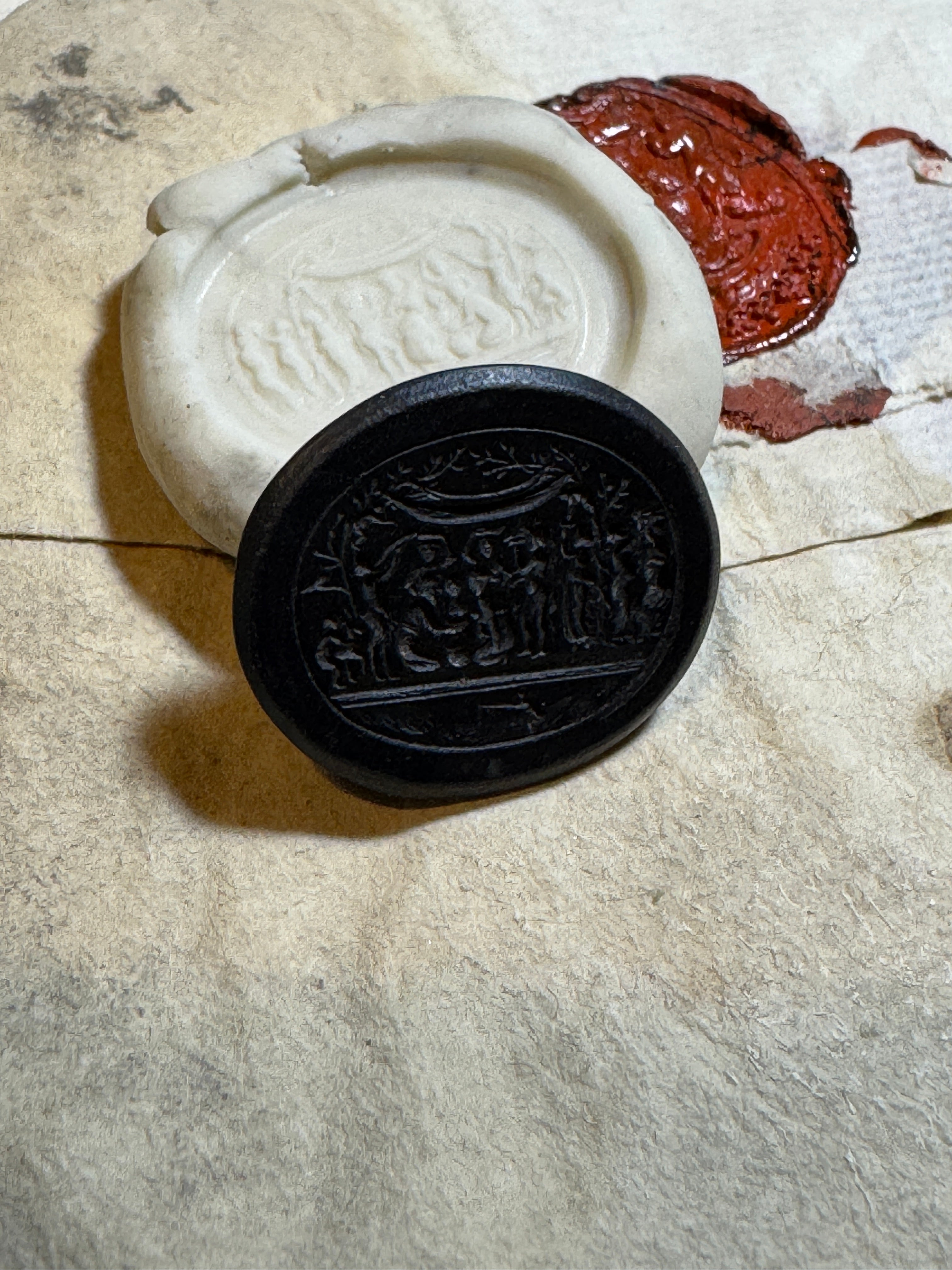 Rare 18th century WADGWOOD / WEDGWOOD Classical Seal