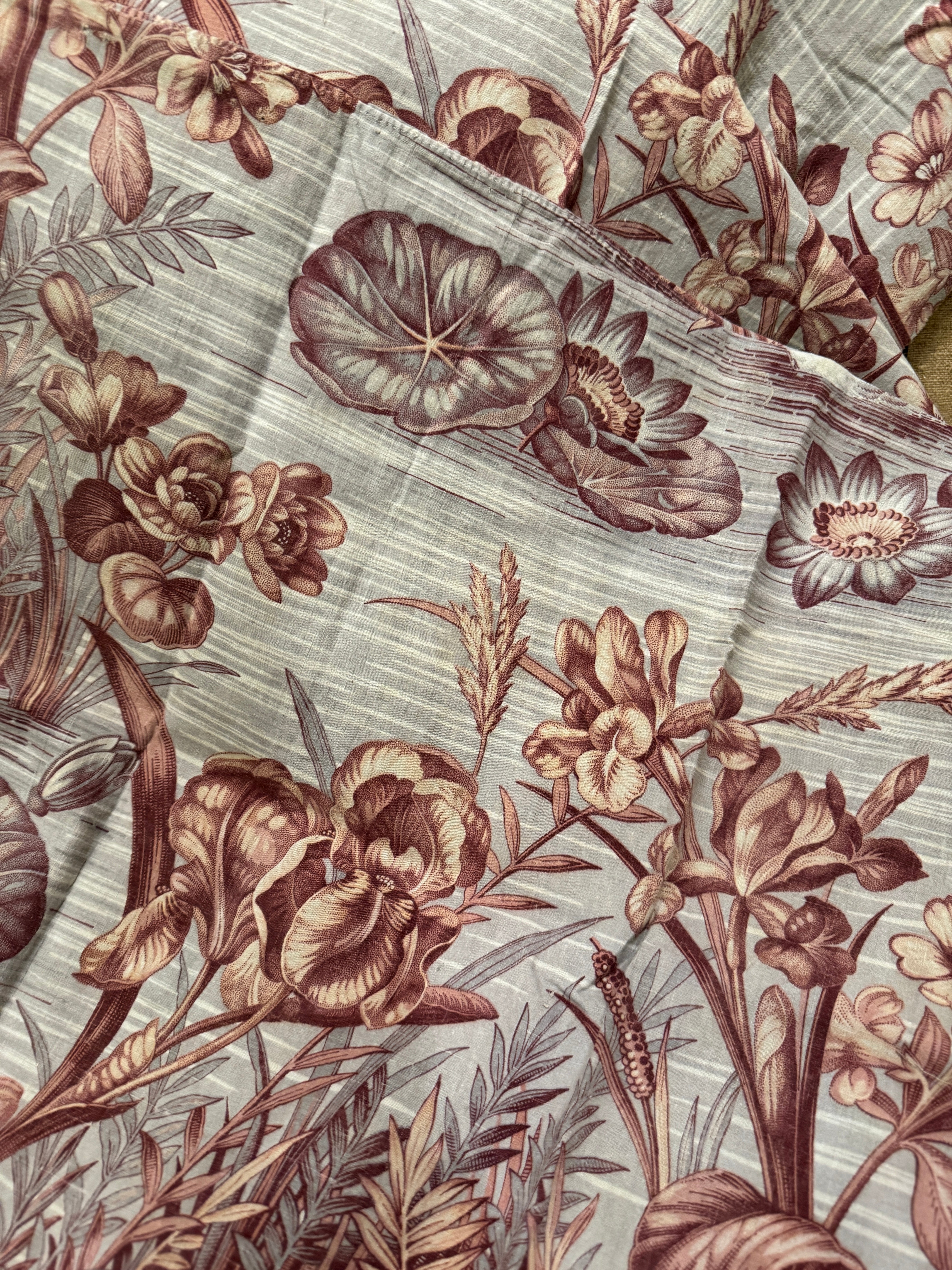 Antique 1800s French Swans Panel  *