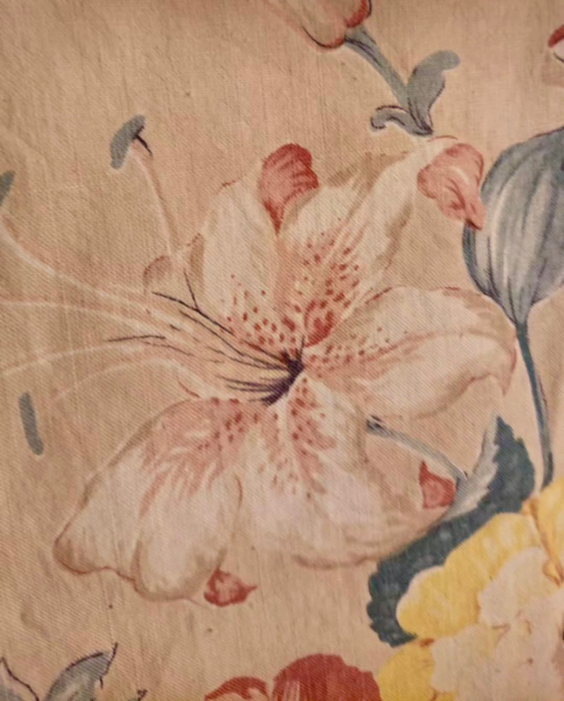 Gorgeous Antique French Chintz *